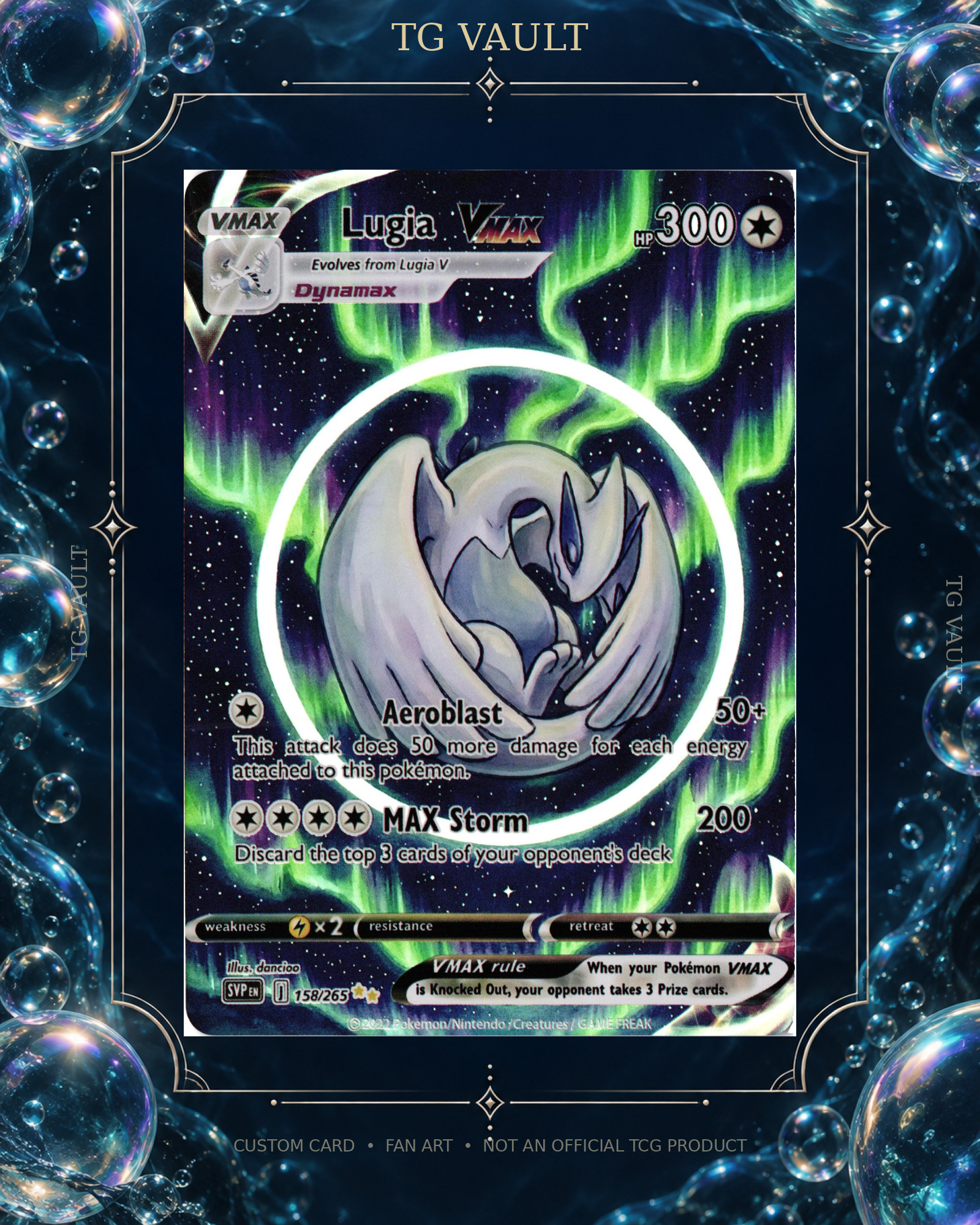 LUGIA – BUBBLE SERIES CUSTOM LUGIA – BUBBLE SERIES CUSTOM – verfügbar bei TG Vault