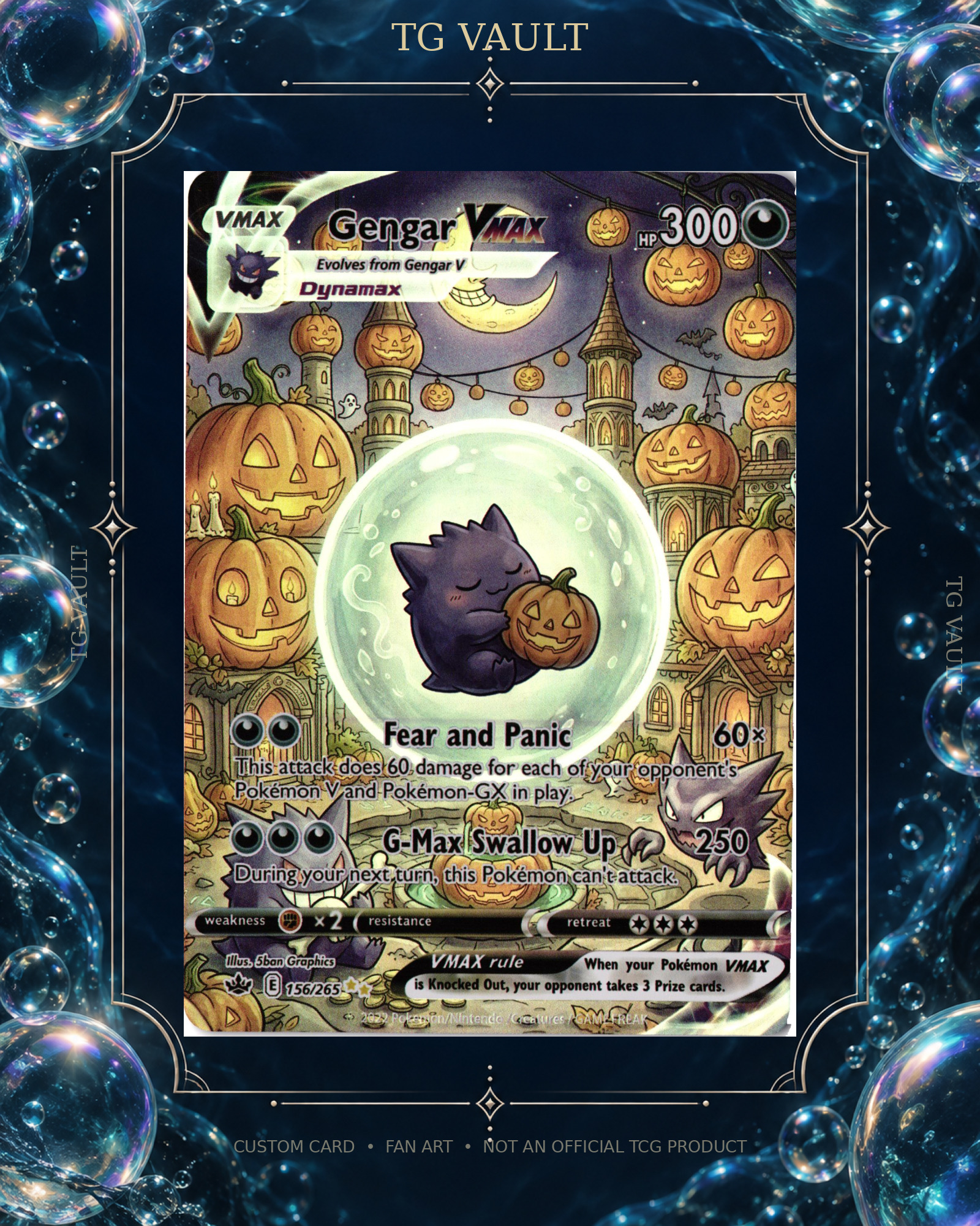 GENGAR – BUBBLE SERIES CUSTOM GENGAR – BUBBLE SERIES CUSTOM – verfügbar bei TG Vault