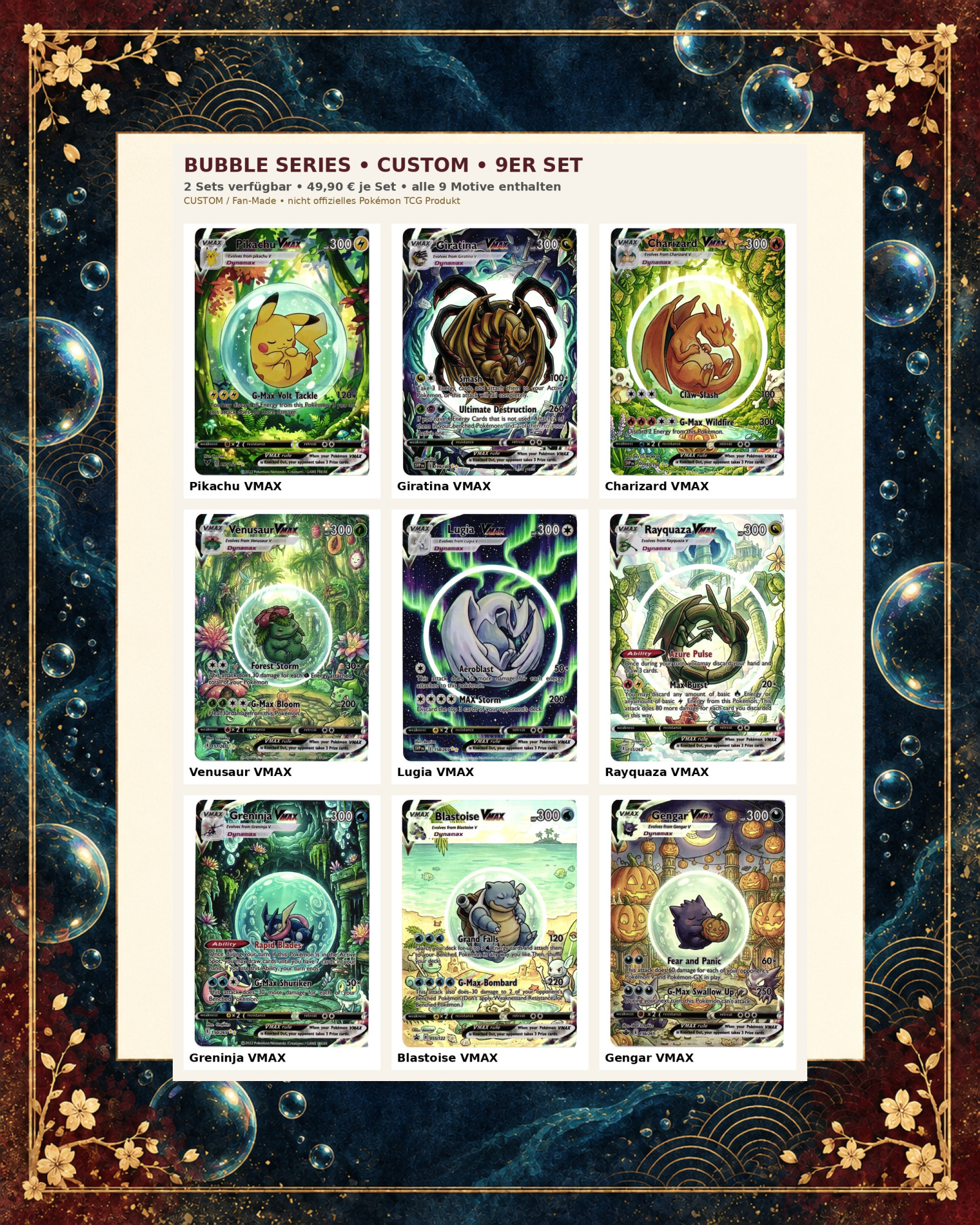 MIX – BUBBLE SERIES CUSTOM MIX – BUBBLE SERIES CUSTOM – verfügbar bei TG Vault