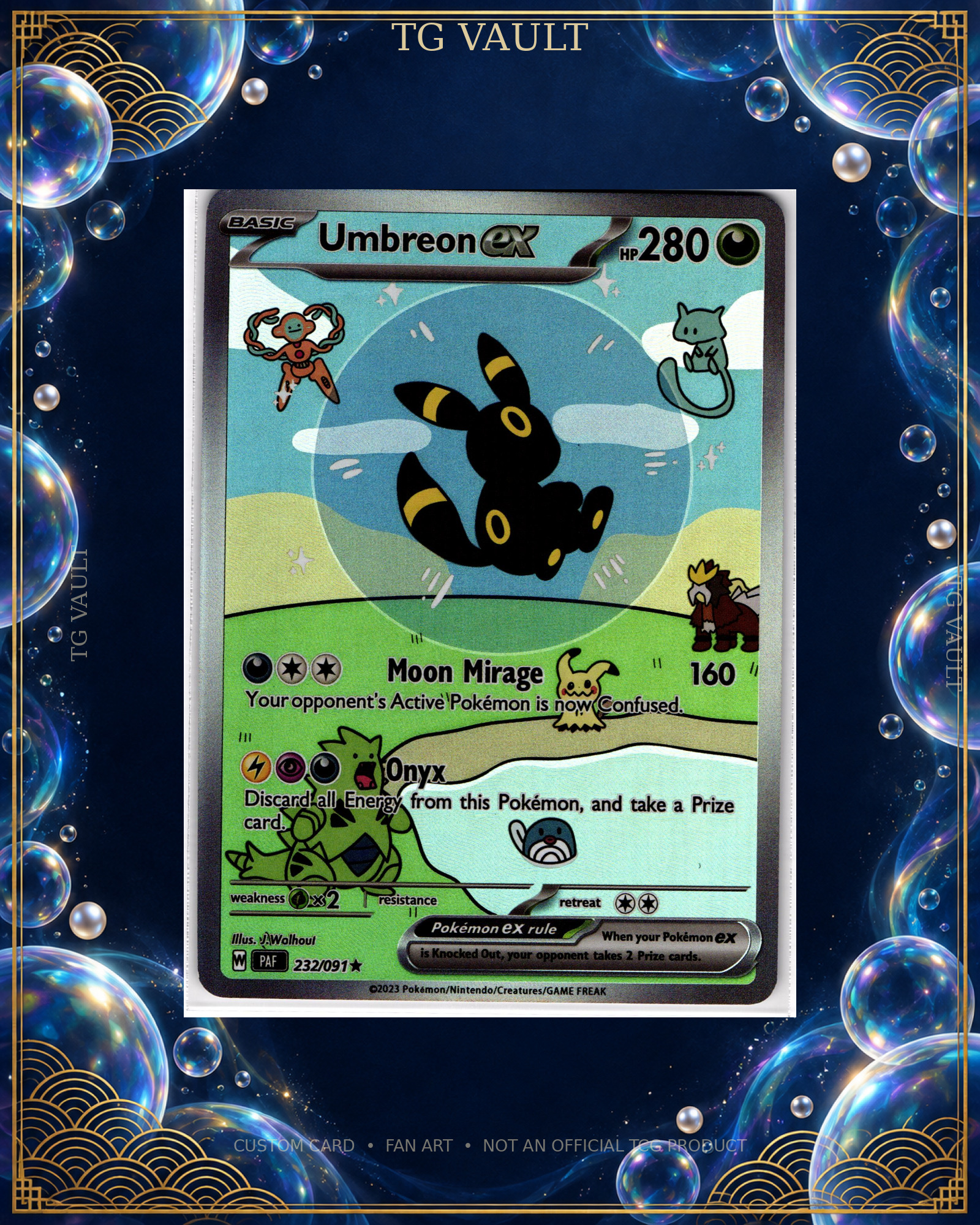 UMBREON 2 – BUBBLE UMBREON 2 – BUBBLE – verfügbar bei TG Vault