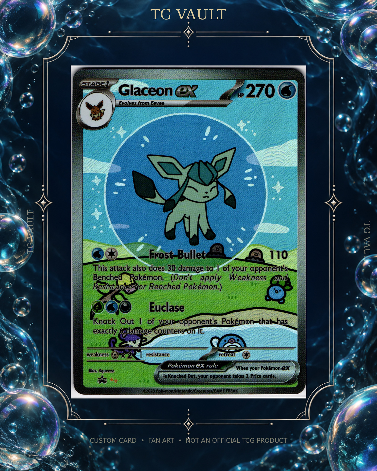GLACEON – BUBBLE GLACEON – BUBBLE – verfügbar bei TG Vault