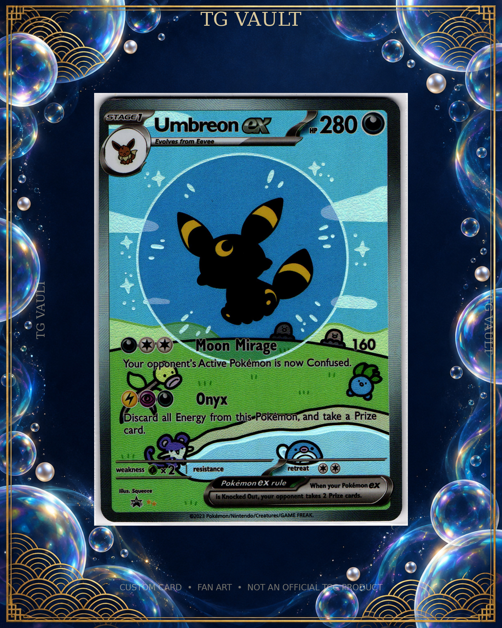 UMBREON – BUBBLE UMBREON – BUBBLE – verfügbar bei TG Vault