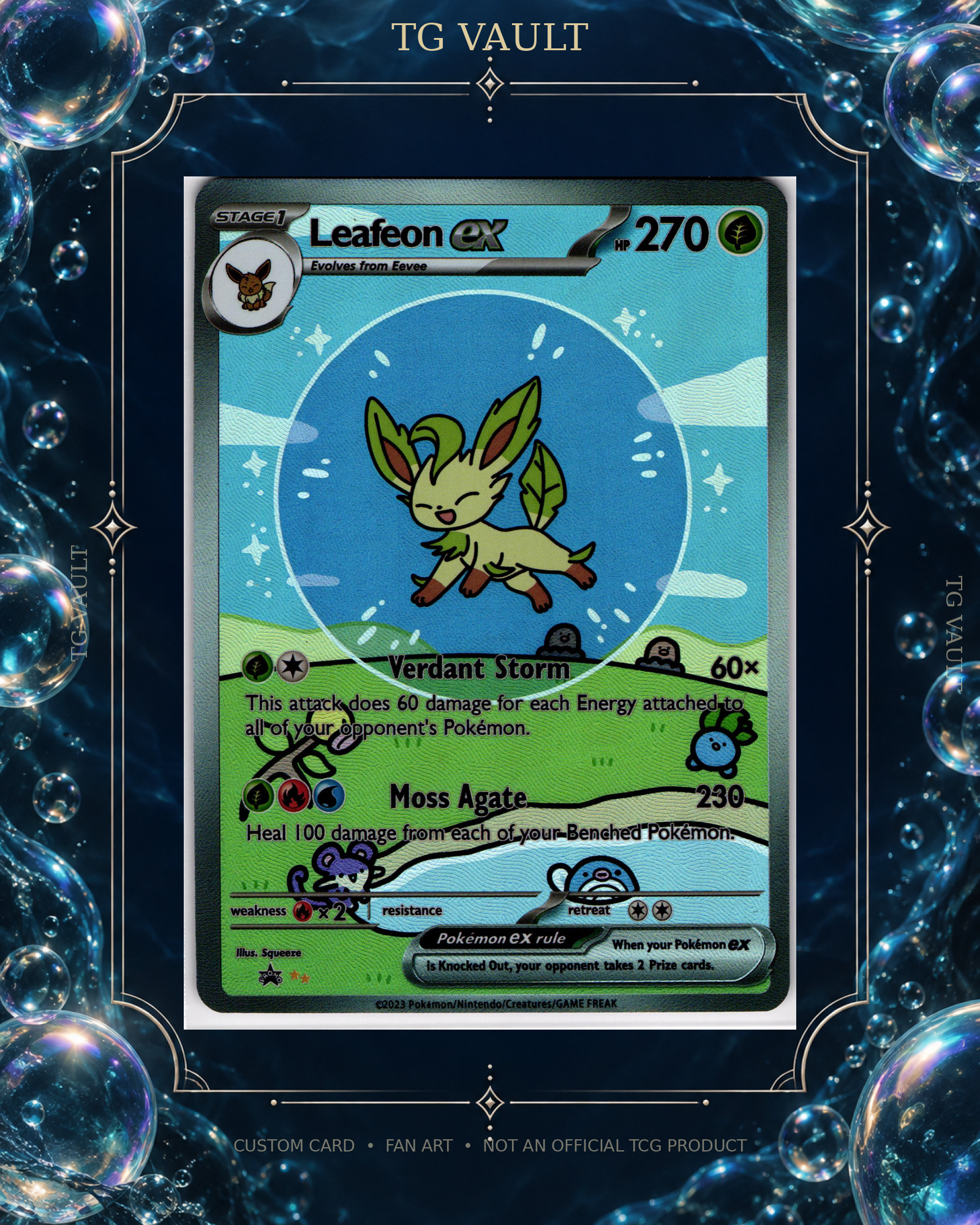 LEAFEON – BUBBLE LEAFEON – BUBBLE – verfügbar bei TG Vault