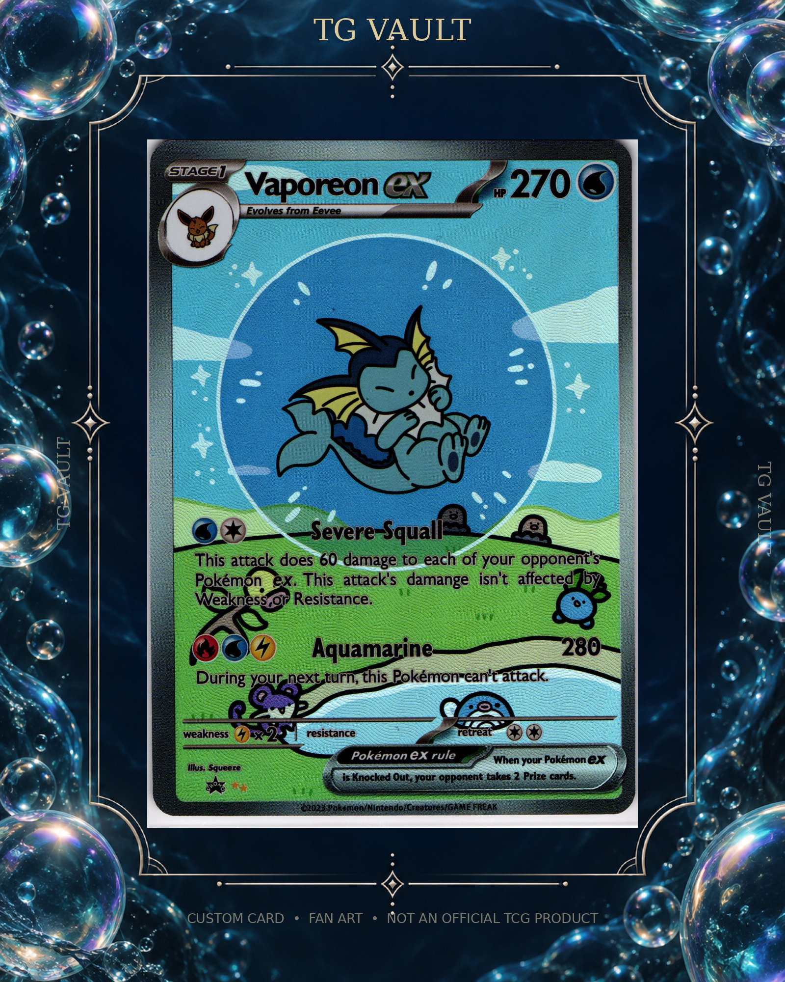 VAPOREON – BUBBLE VAPOREON – BUBBLE – verfügbar bei TG Vault