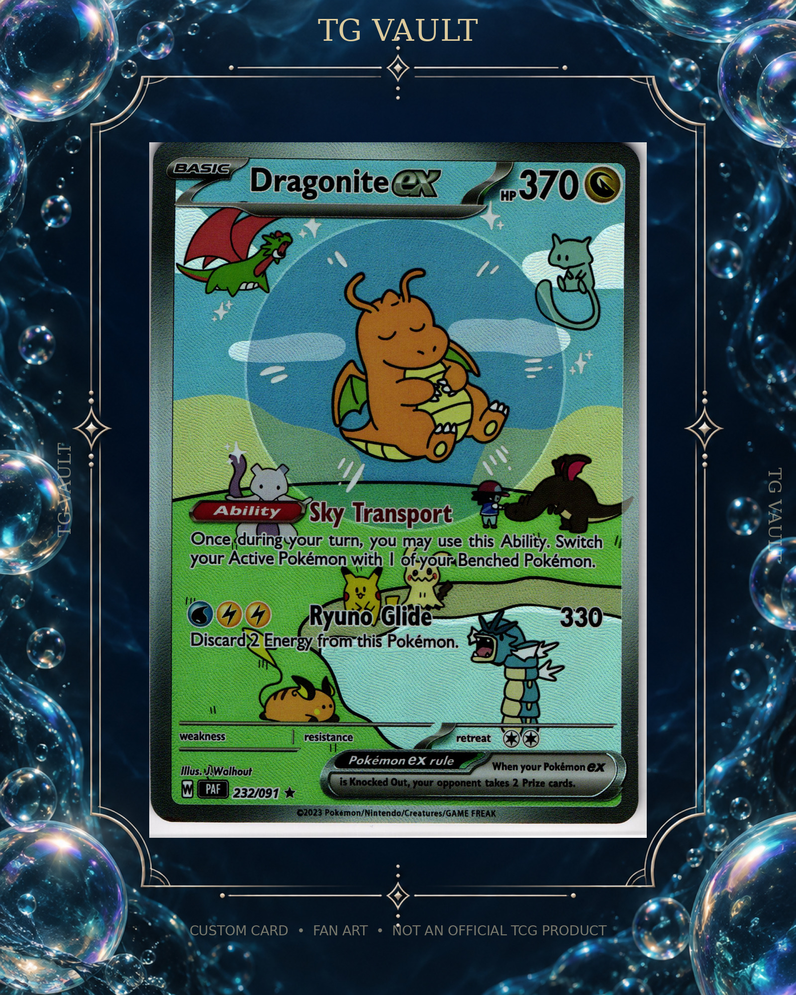 DRAGONITE – BUBBLE DRAGONITE – BUBBLE – verfügbar bei TG Vault