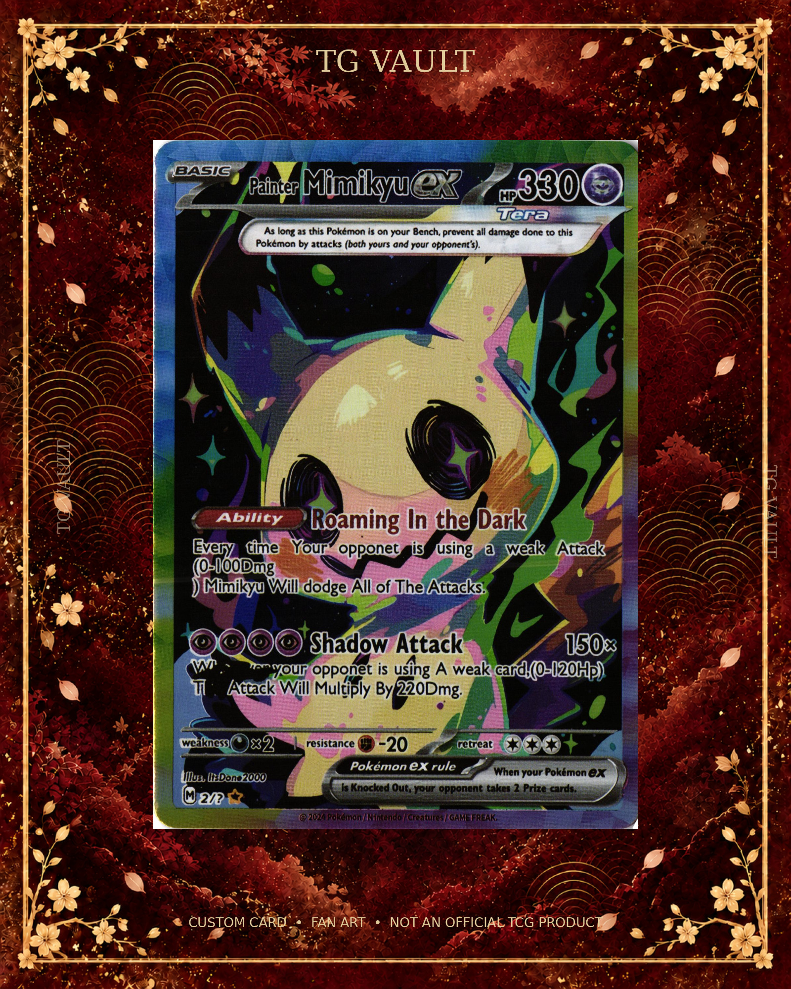 Mimikyu – Painter Mimikyu ex Mimikyu – Painter Mimikyu ex – verfügbar bei TG Vault