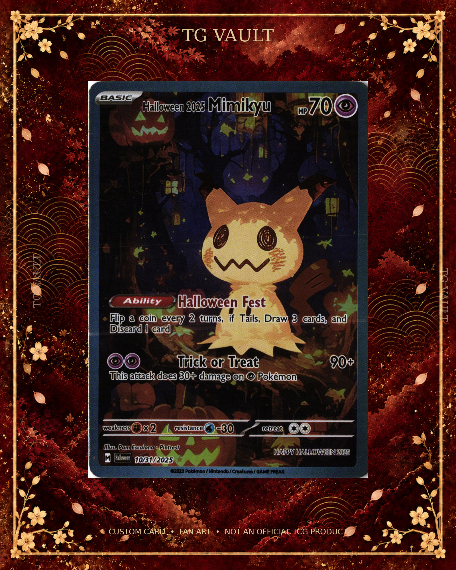 Mimikyu – Halloween 2025 Mimikyu Mimikyu – Halloween 2025 Mimikyu – verfügbar bei TG Vault