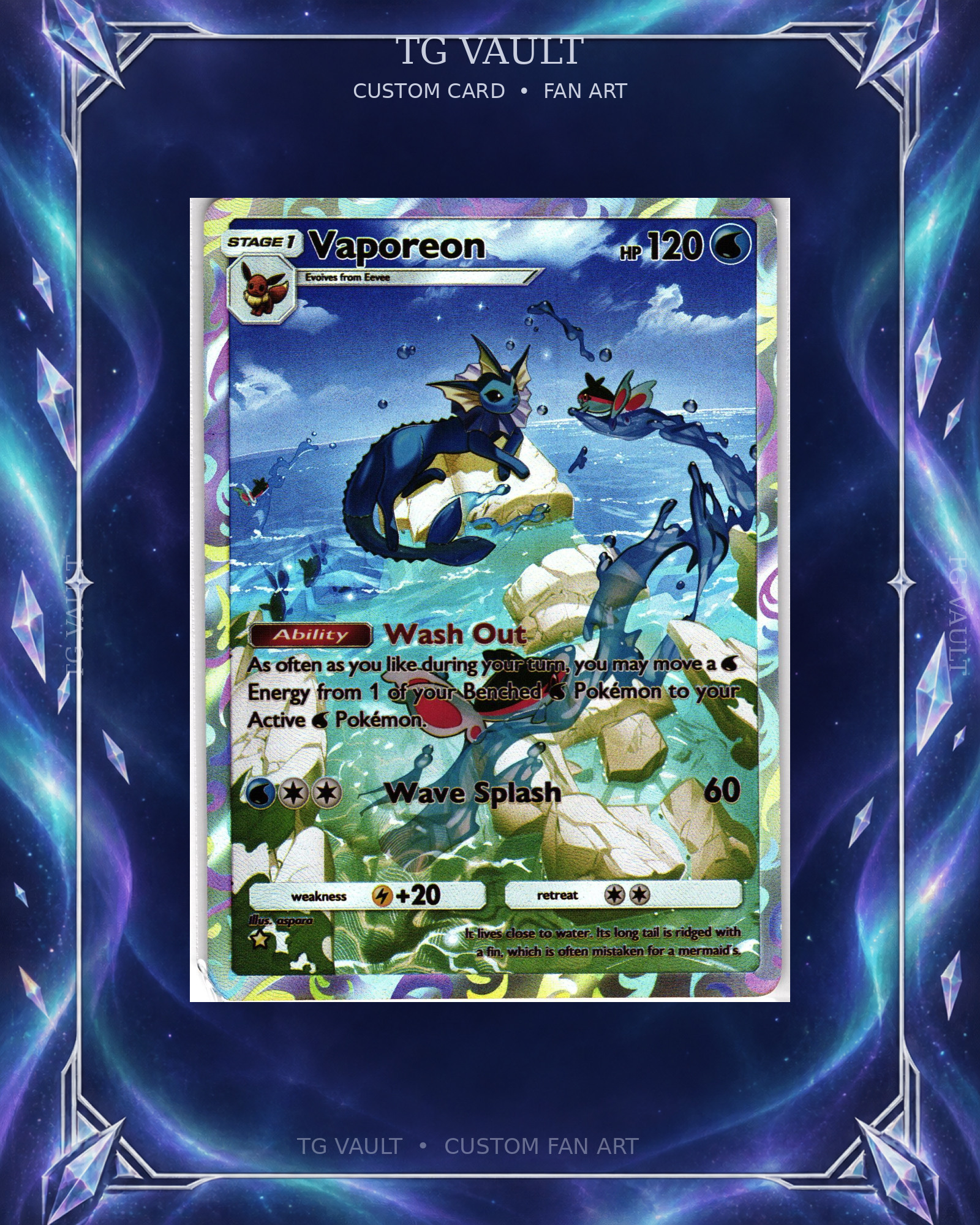 VAPOREON – TCG-POCKET VAPOREON – TCG-POCKET – verfügbar bei TG Vault