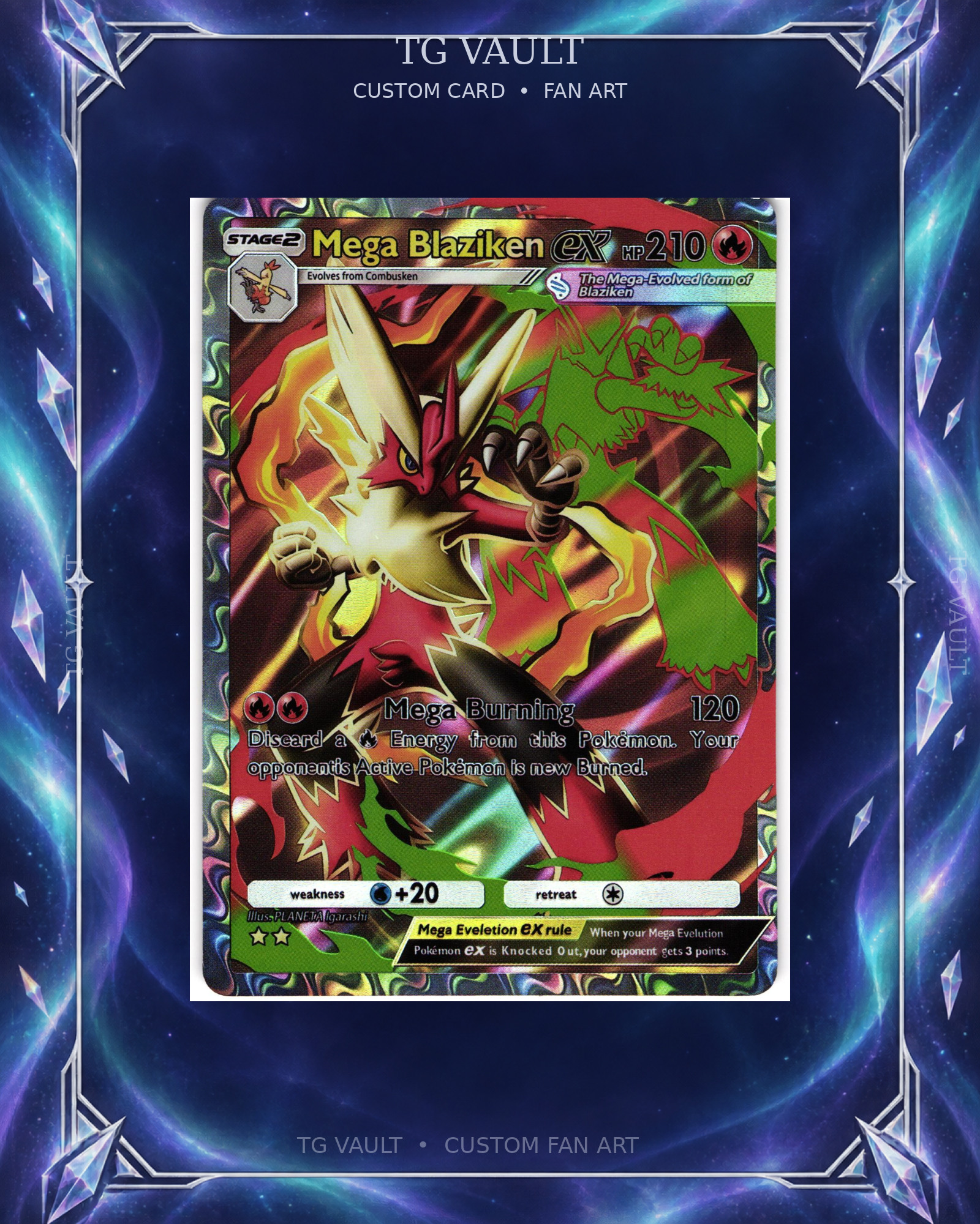 MEGA-BLAZIKEN – TCG-POCKET MEGA-BLAZIKEN – TCG-POCKET – verfügbar bei TG Vault