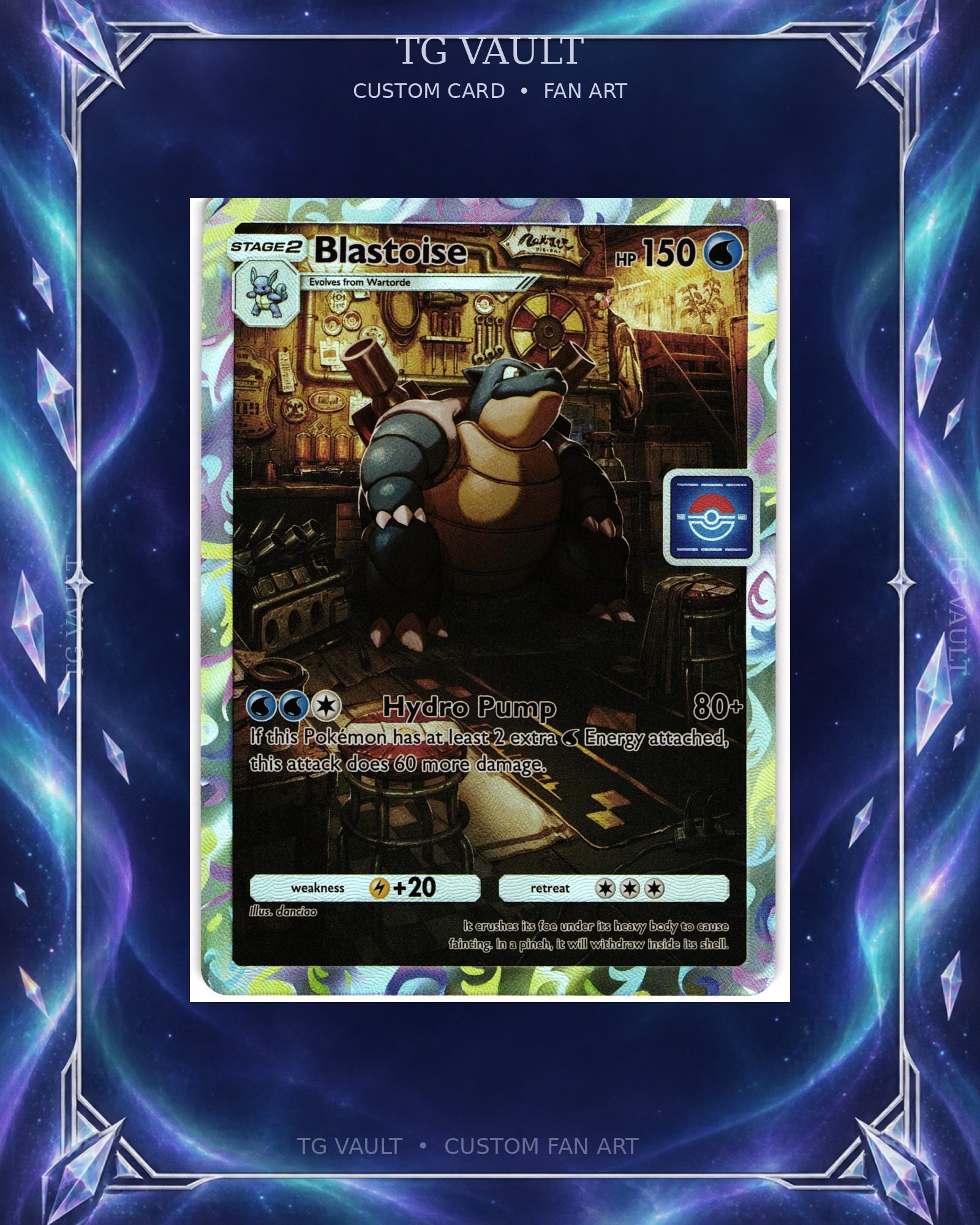 BLASTOISE-STAMPED – TCG-POCKET BLASTOISE-STAMPED – TCG-POCKET – verfügbar bei TG Vault
