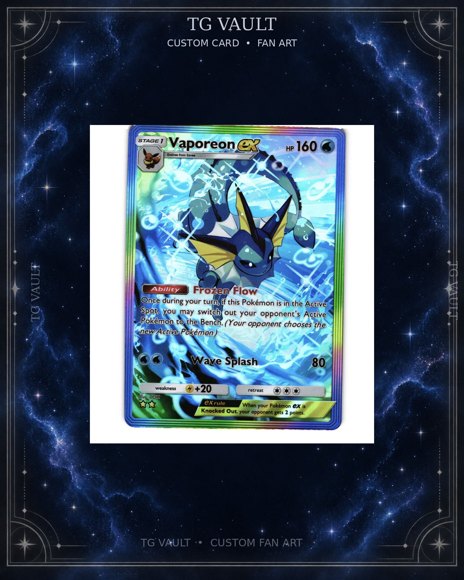 VAPOREON EX – TCG-POCKET VAPOREON EX – TCG-POCKET – verfügbar bei TG Vault