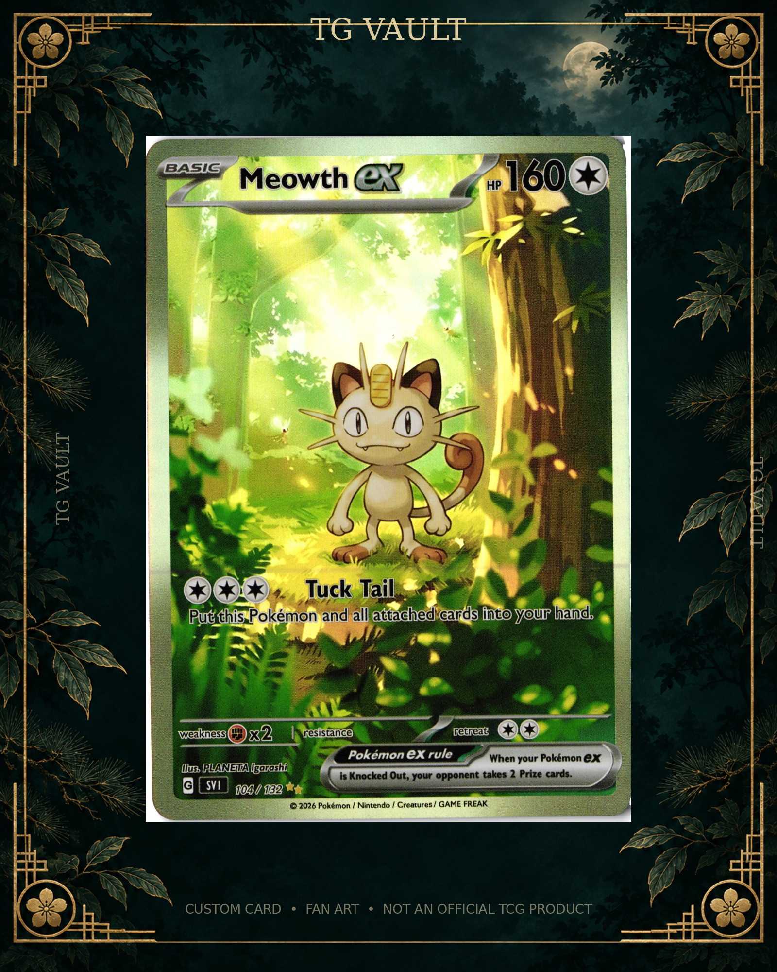 MEOWTH – TREE SERIES CUSTOM MEOWTH – TREE SERIES CUSTOM – verfügbar bei TG Vault