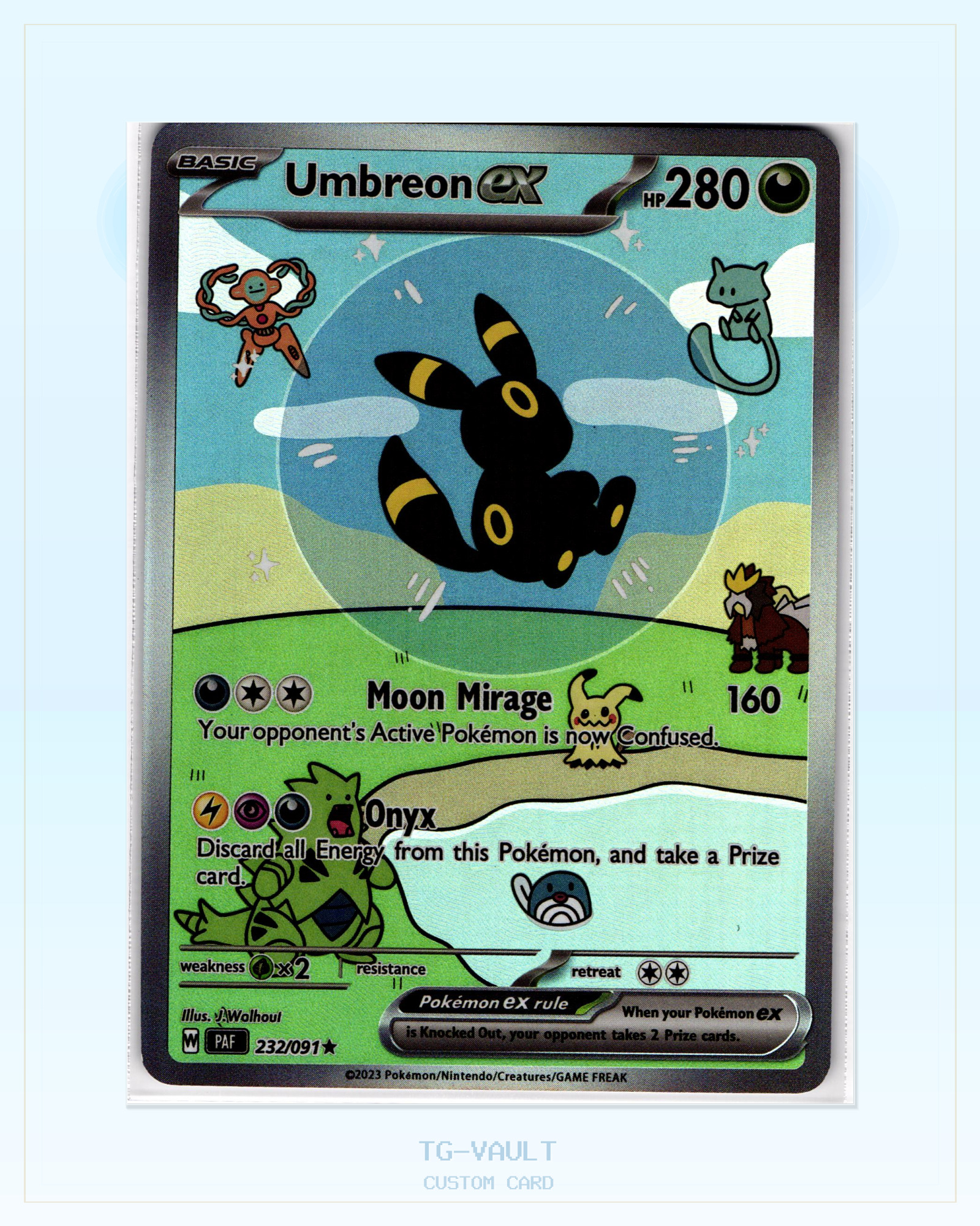 UMBREON 2 – BUBBLE UMBREON 2 – BUBBLE – verfügbar bei TG Vault