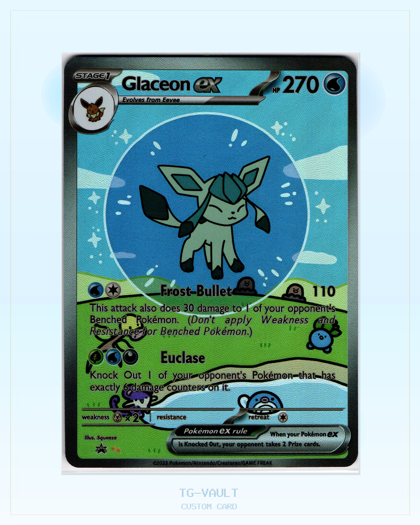 GLACEON – BUBBLE GLACEON – BUBBLE – verfügbar bei TG Vault