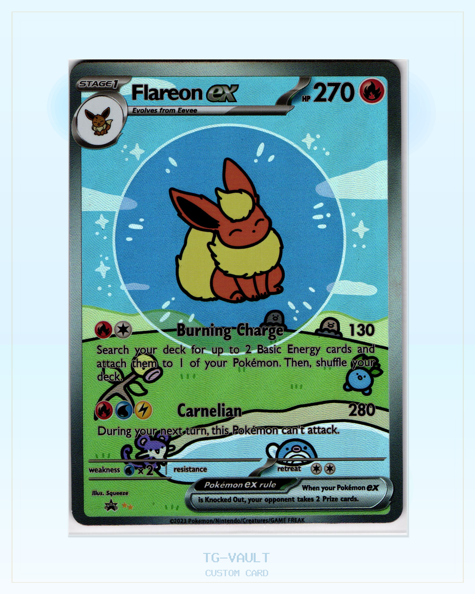 FLAREON – BUBBLE FLAREON – BUBBLE – verfügbar bei TG Vault