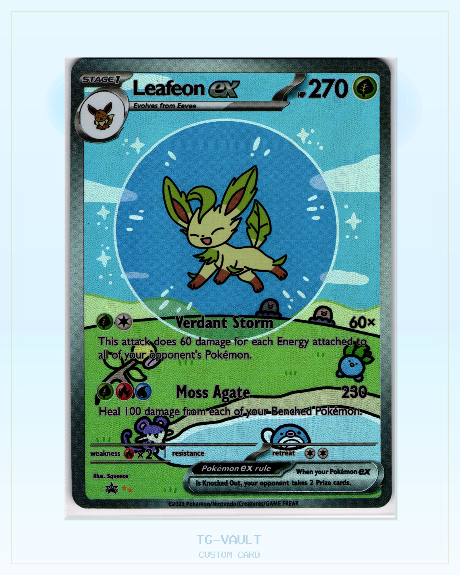 LEAFEON – BUBBLE LEAFEON – BUBBLE – verfügbar bei TG Vault