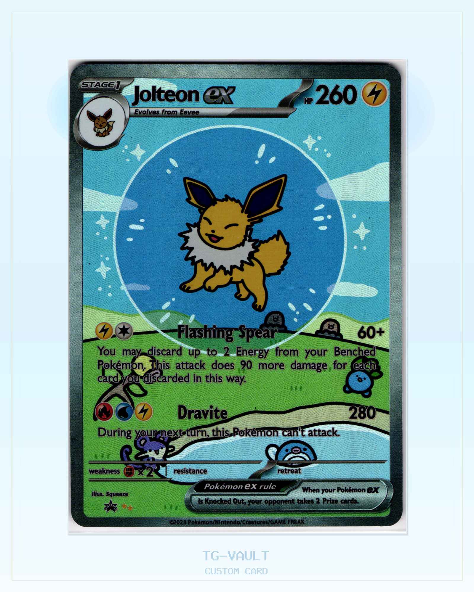 JOLTEON – BUBBLE JOLTEON – BUBBLE – verfügbar bei TG Vault