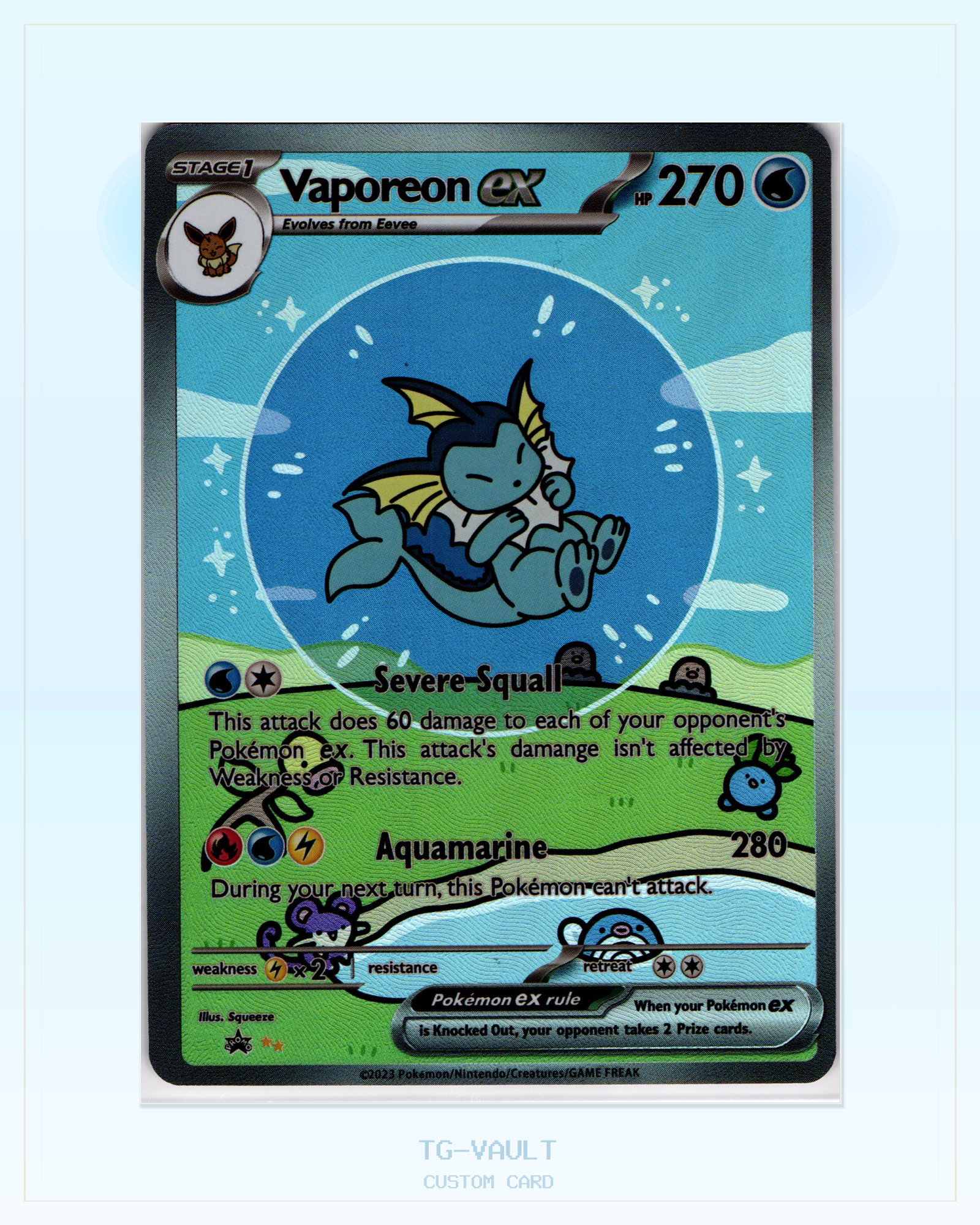 VAPOREON – BUBBLE VAPOREON – BUBBLE – verfügbar bei TG Vault