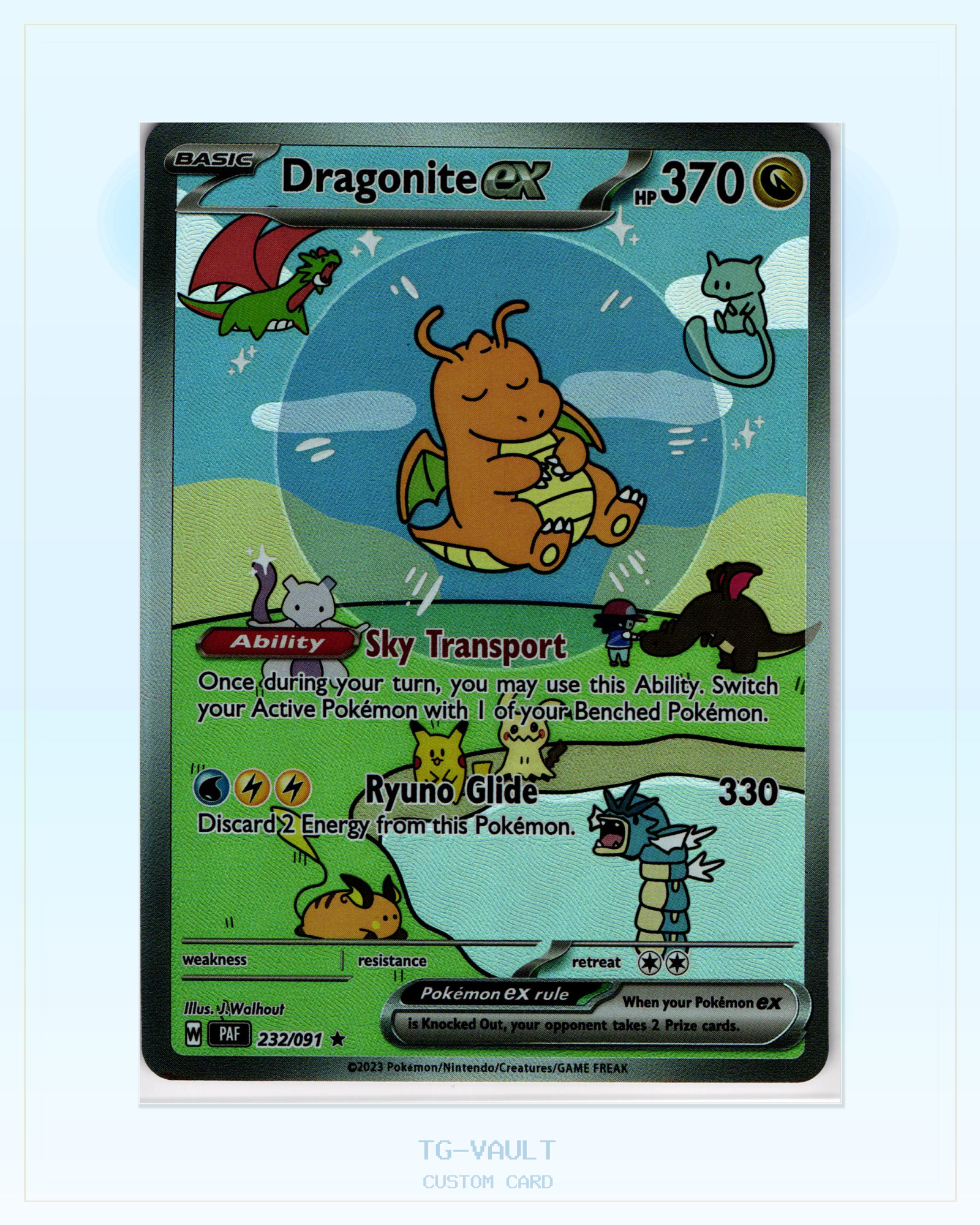 DRAGONITE – BUBBLE DRAGONITE – BUBBLE – verfügbar bei TG Vault