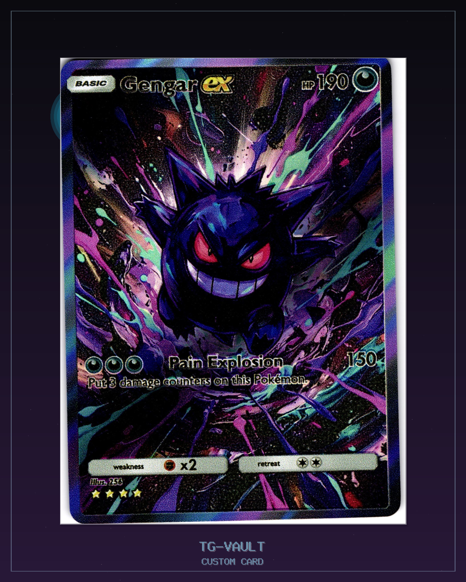 GENGAR COLOR SPLASH – GRAFFITI GENGAR COLOR SPLASH – GRAFFITI – aktuell ausverkauft bei TG Vault