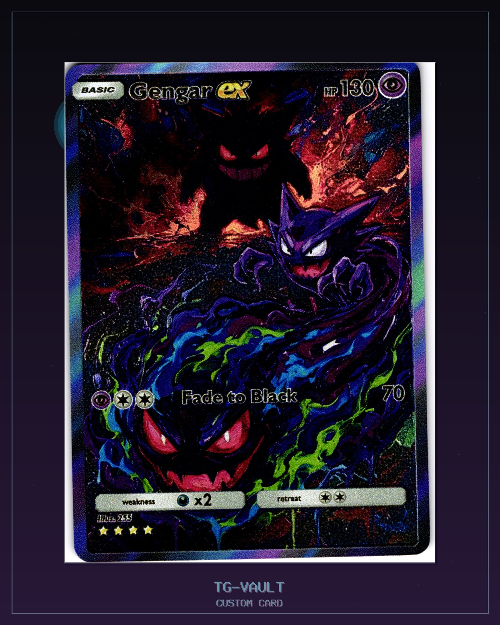 GENGAR ENTWICKLUNGEN – GRAFFITI GENGAR ENTWICKLUNGEN – GRAFFITI – aktuell ausverkauft bei TG Vault