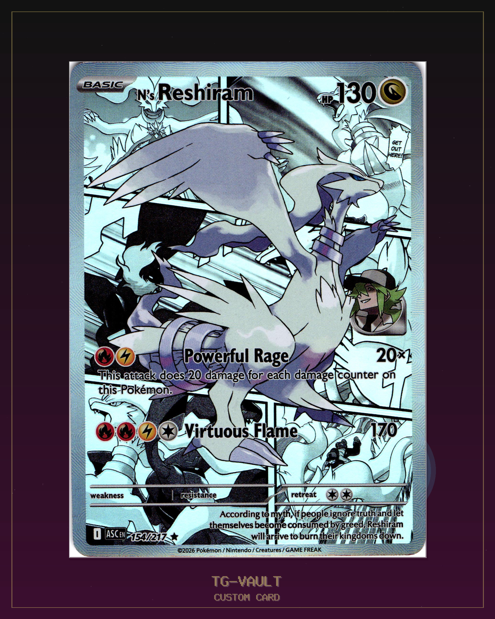 N´S-RESHIRAM – COMIC N´S-RESHIRAM – COMIC – verfügbar bei TG Vault
