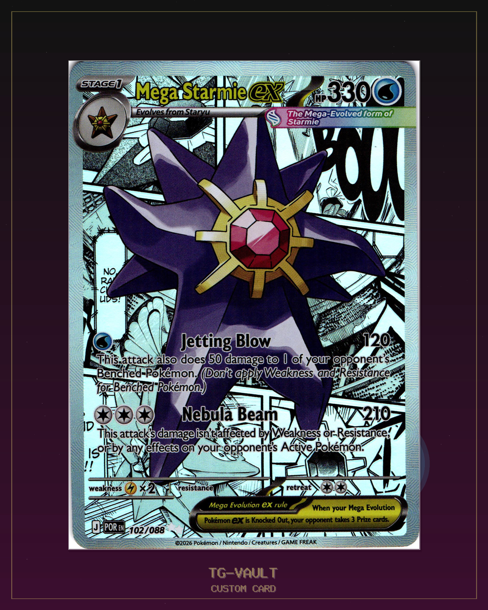 MEGA-STARMIE – COMIC MEGA-STARMIE – COMIC – verfügbar bei TG Vault