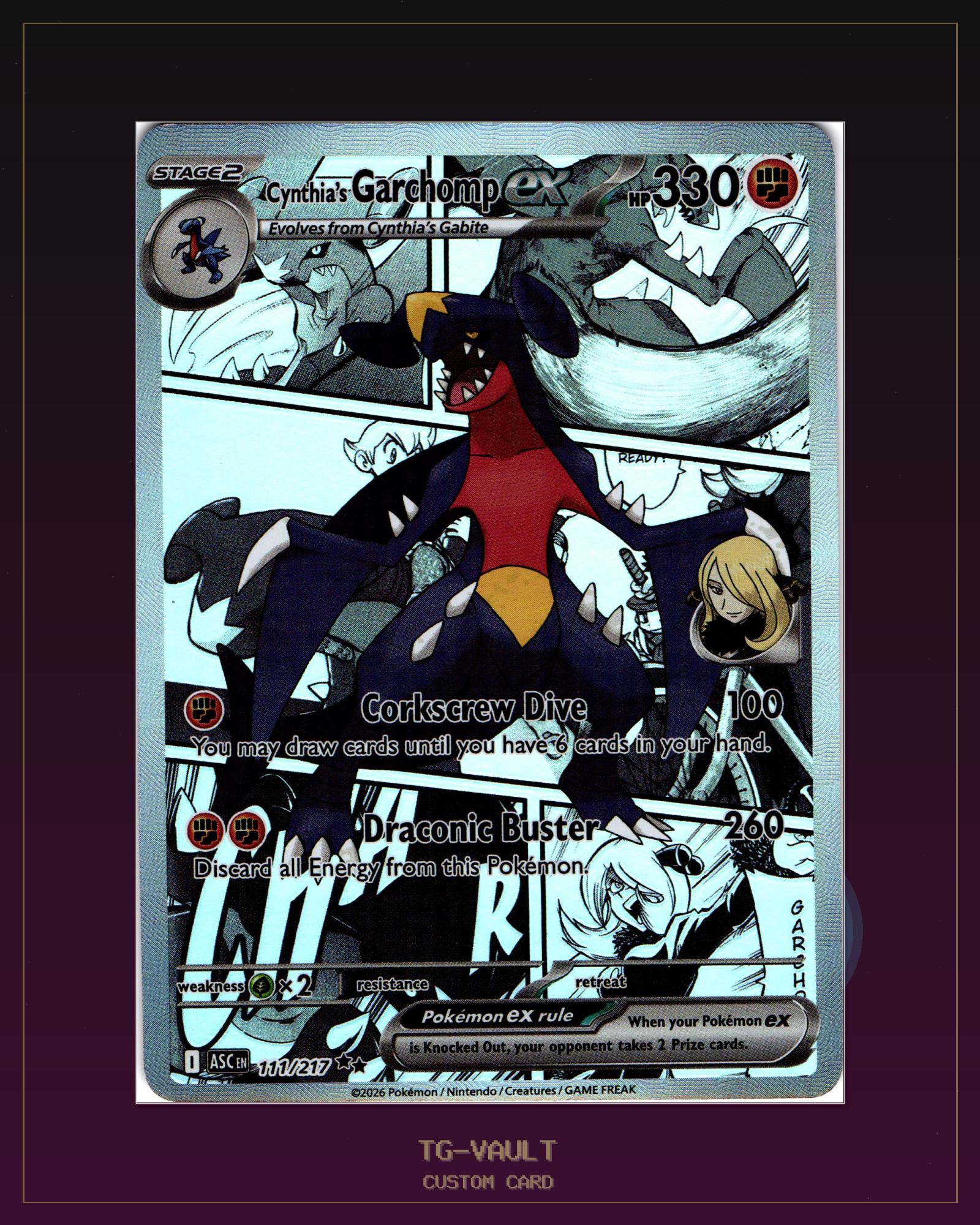CYNTHIA´S-GARCHOMP – COMIC CYNTHIA´S-GARCHOMP – COMIC – verfügbar bei TG Vault