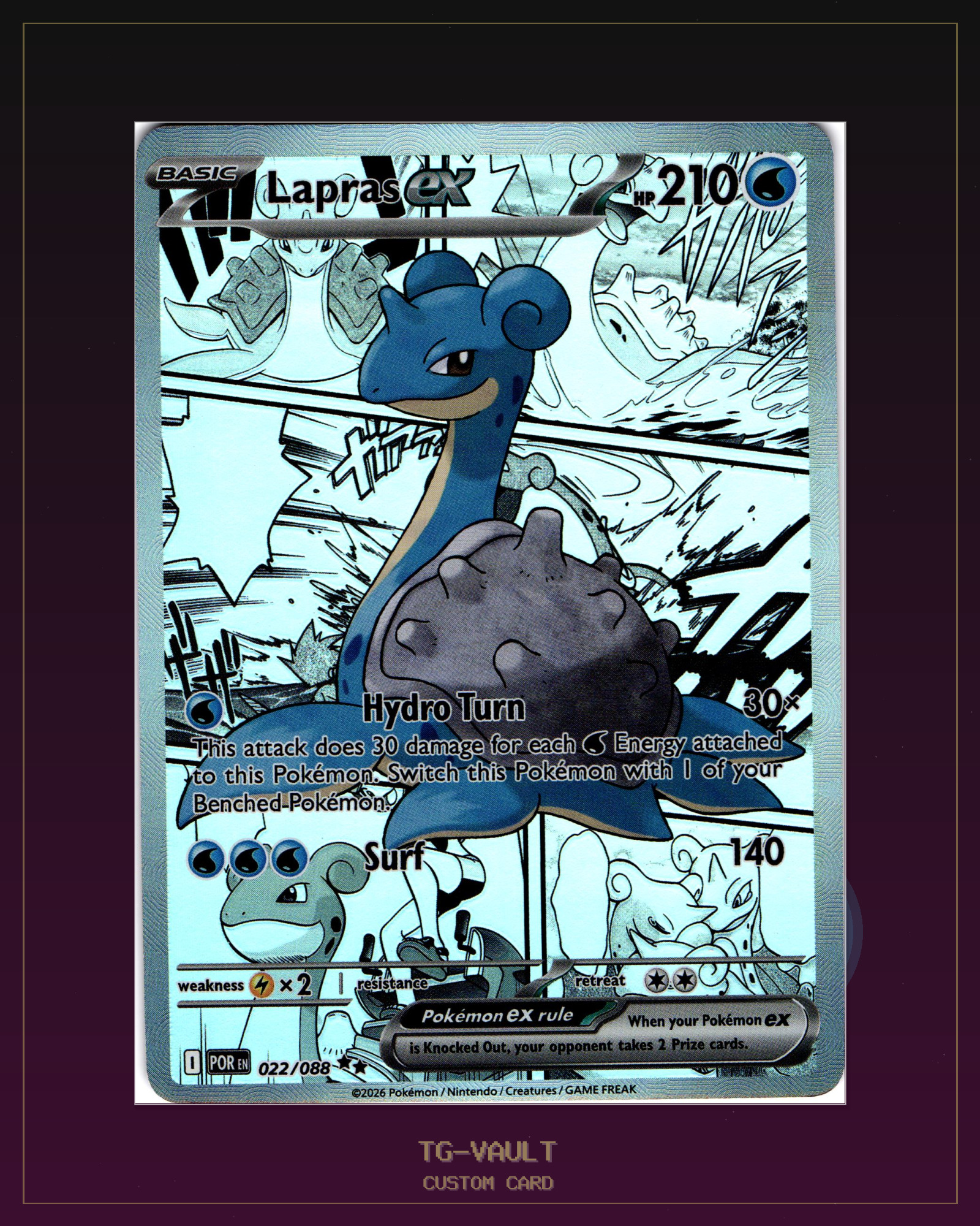 LAPRAS – COMIC LAPRAS – COMIC – verfügbar bei TG Vault