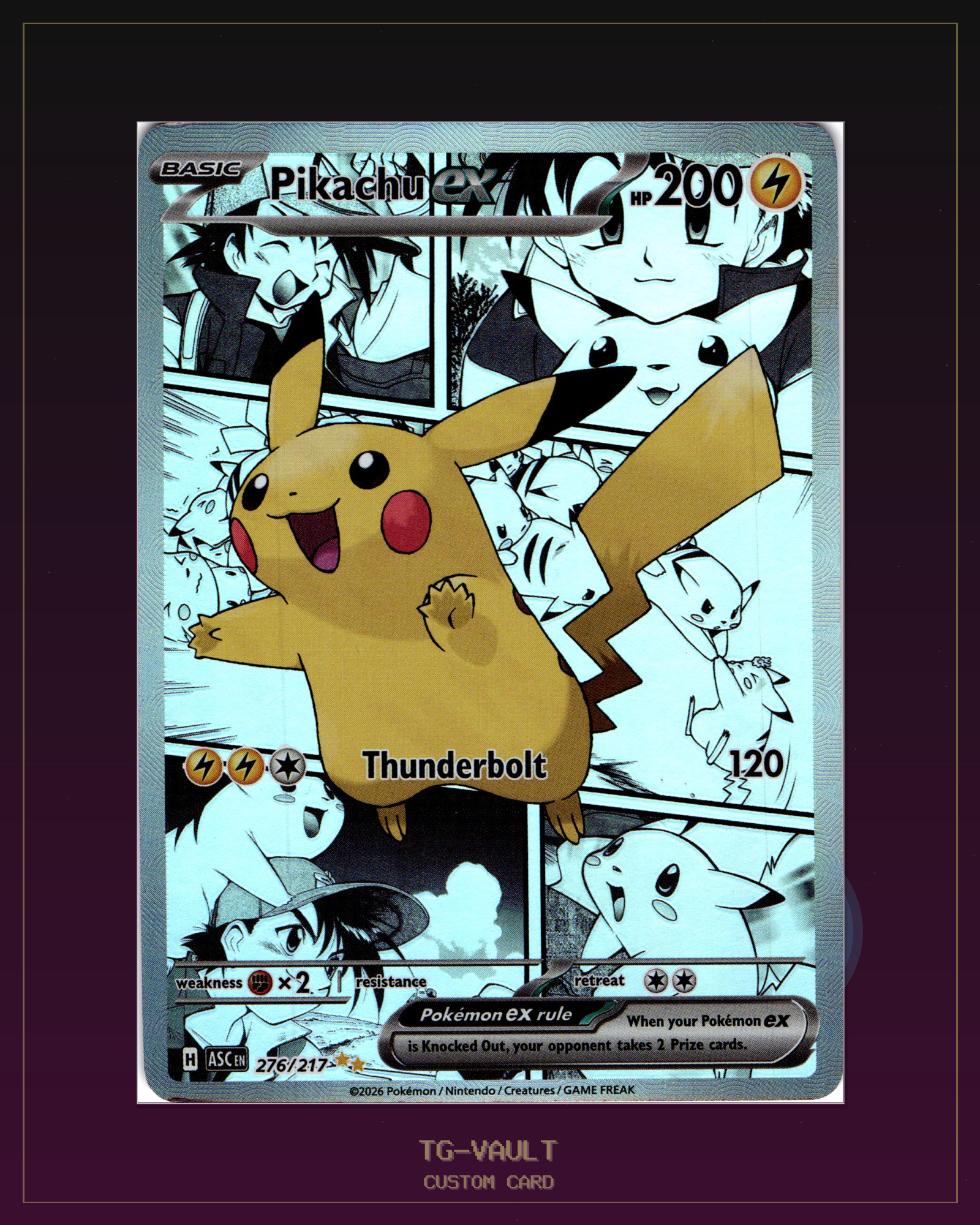 PIKACHU-EX – COMIC PIKACHU-EX – COMIC – verfügbar bei TG Vault