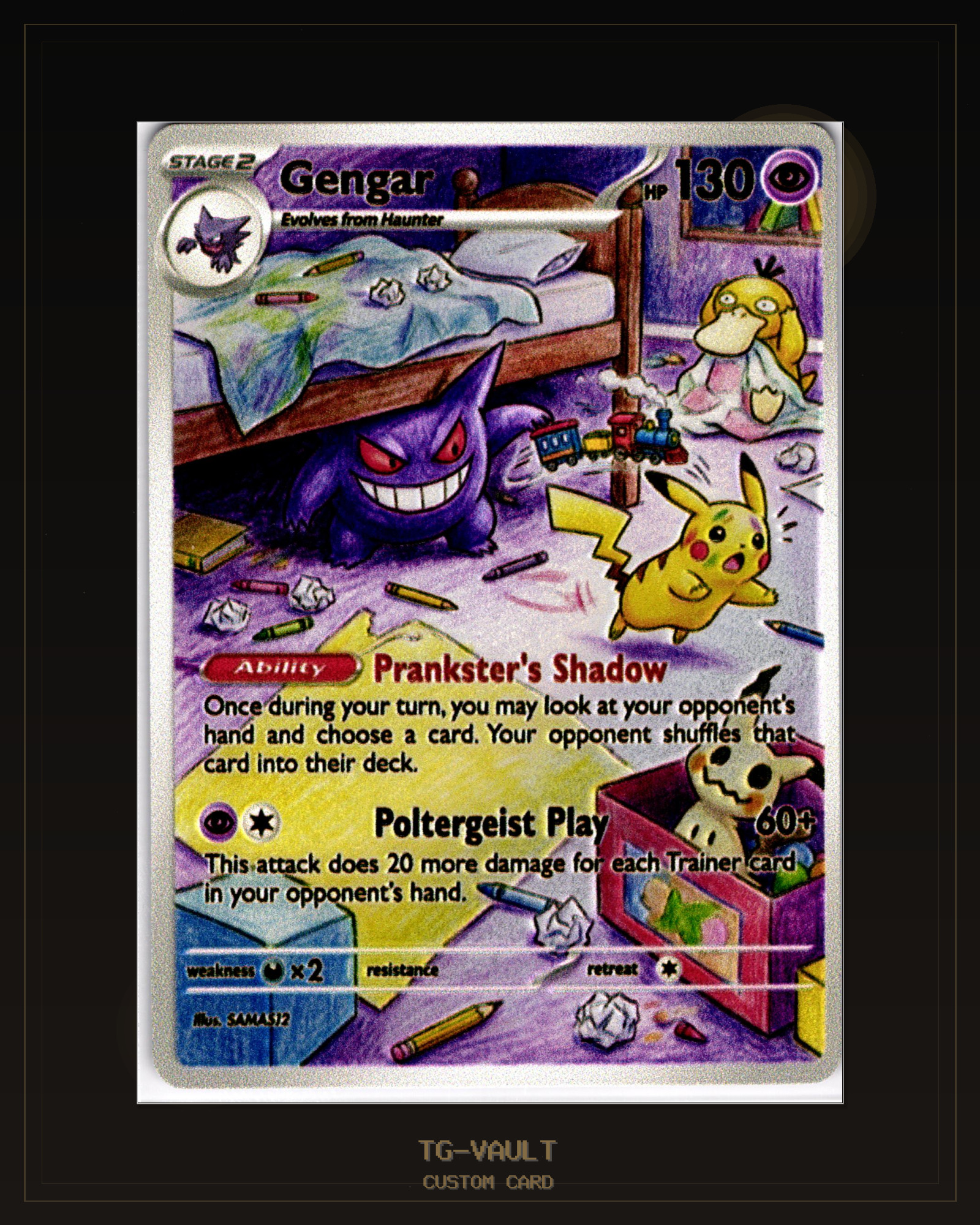 GENGAR-MONSTER-BED – GENGAR-PLAY GENGAR-MONSTER-BED – GENGAR-PLAY – verfügbar bei TG Vault