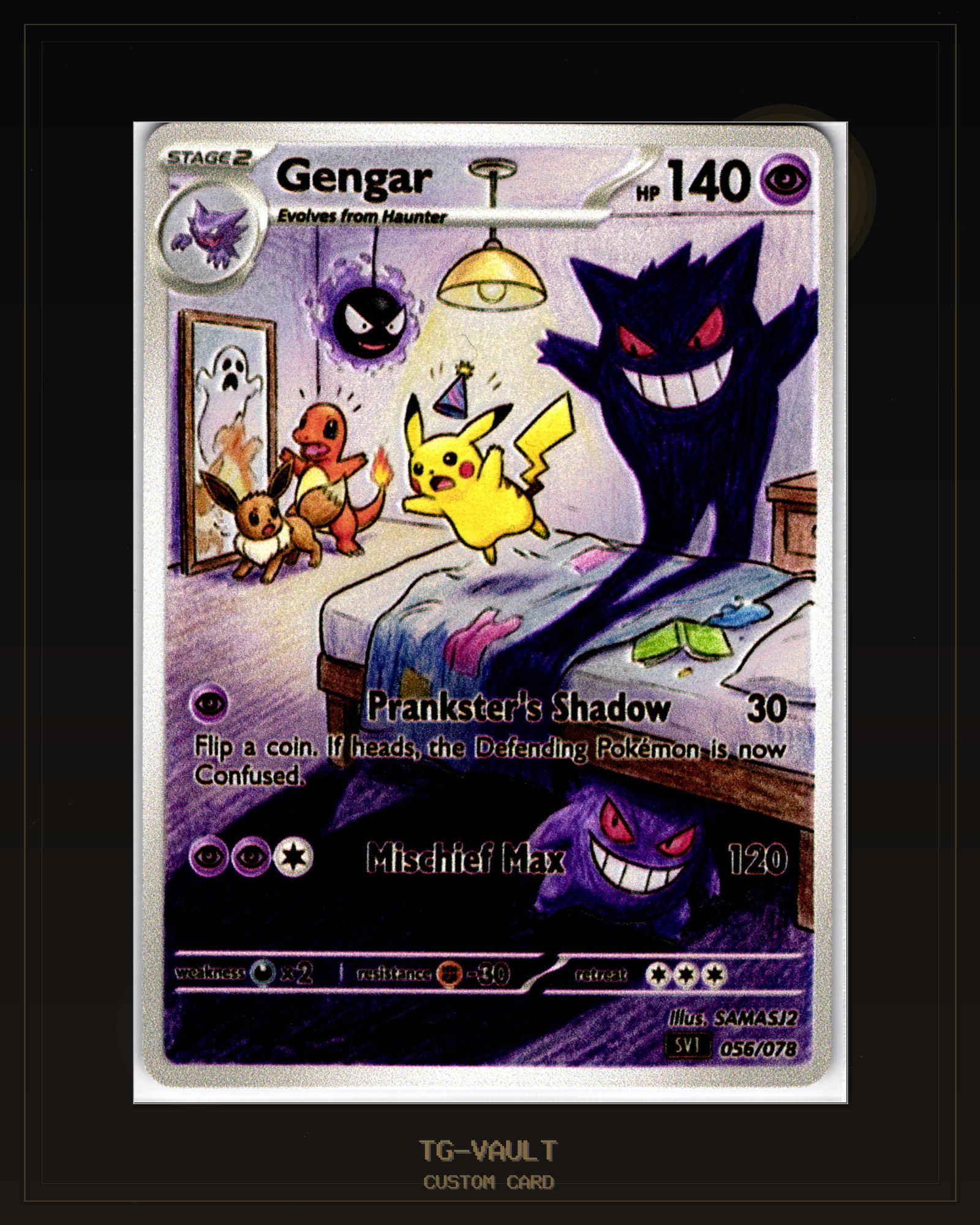 GENGAR-SHADOW-BED – GENGAR-PLAY GENGAR-SHADOW-BED – GENGAR-PLAY – aktuell ausverkauft bei TG Vault