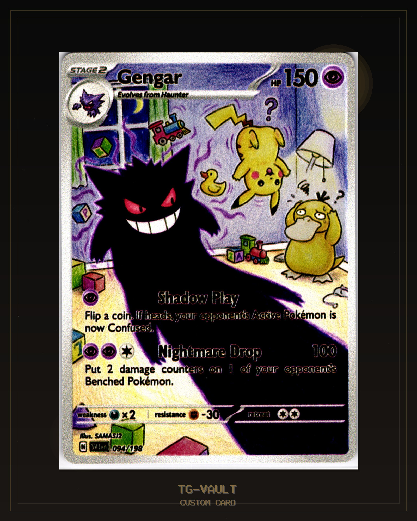 GENGAR-SHADOW – GENGAR-PLAY GENGAR-SHADOW – GENGAR-PLAY – verfügbar bei TG Vault