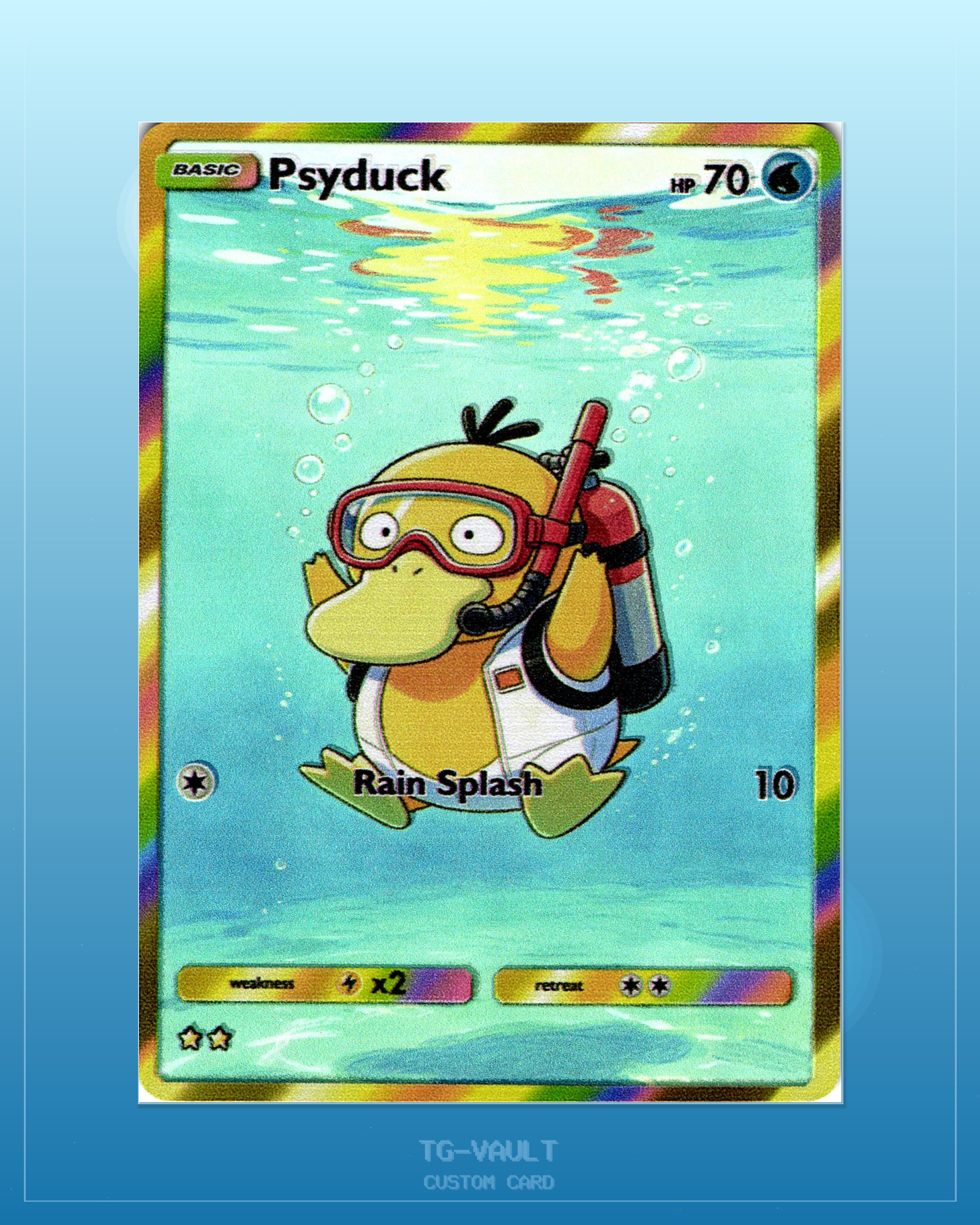 PSYDUCK-B – OCEAN-ART PSYDUCK-B – OCEAN-ART – aktuell ausverkauft bei TG Vault