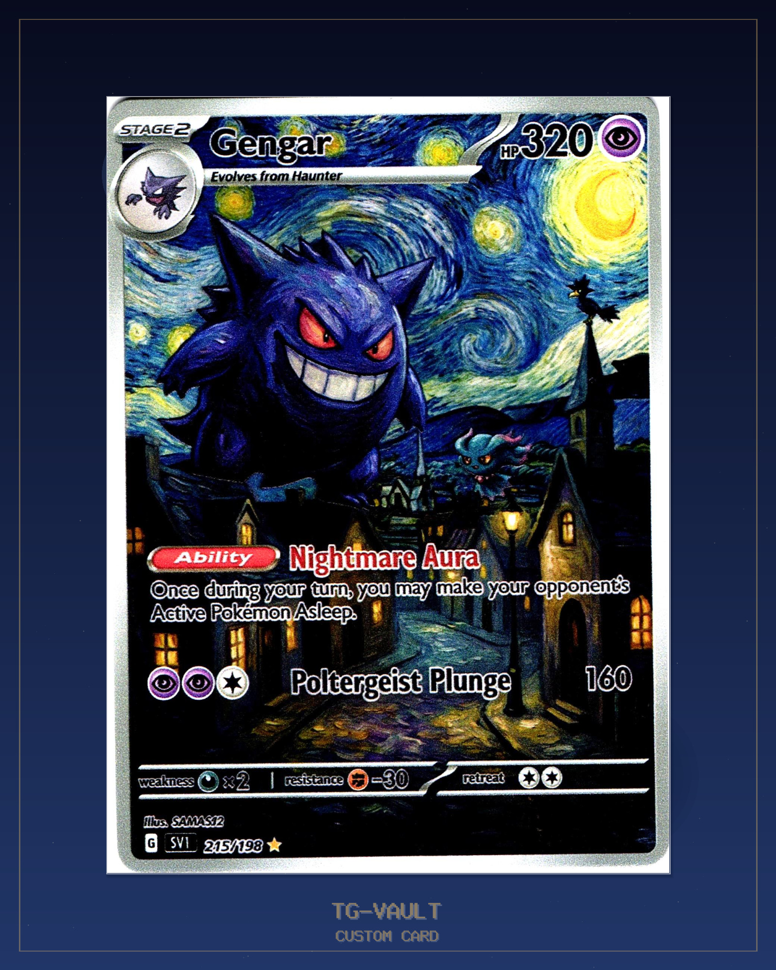 GENGAR – STARRY-NIGHT GENGAR – STARRY-NIGHT – aktuell ausverkauft bei TG Vault