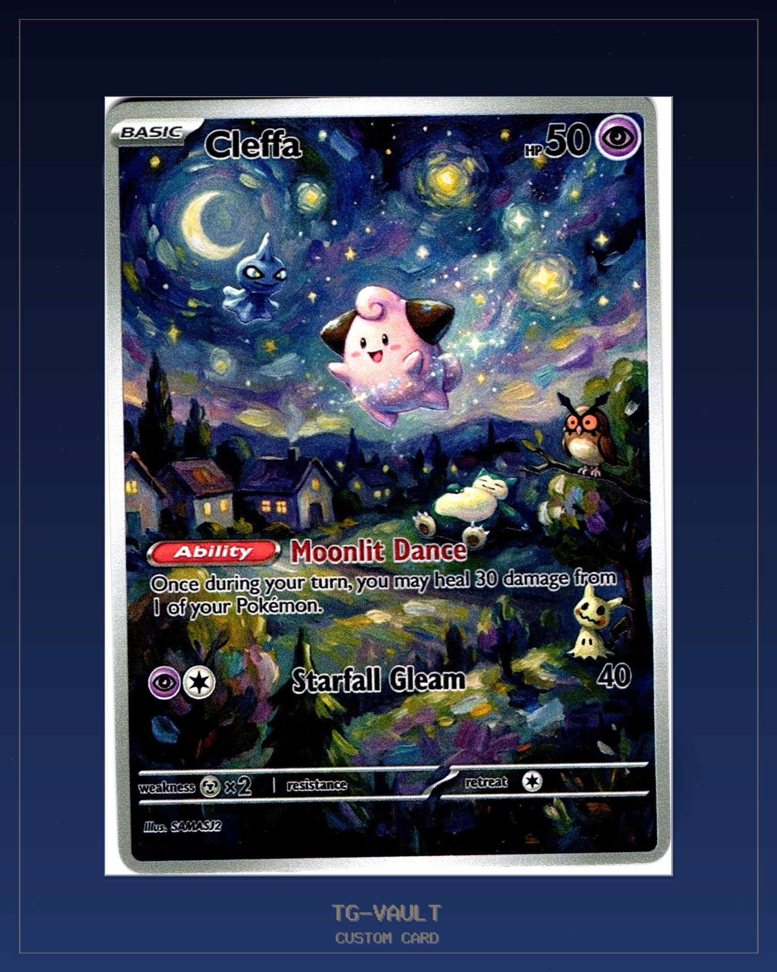 CLEFFA – STARRY-NIGHT CLEFFA – STARRY-NIGHT – verfügbar bei TG Vault