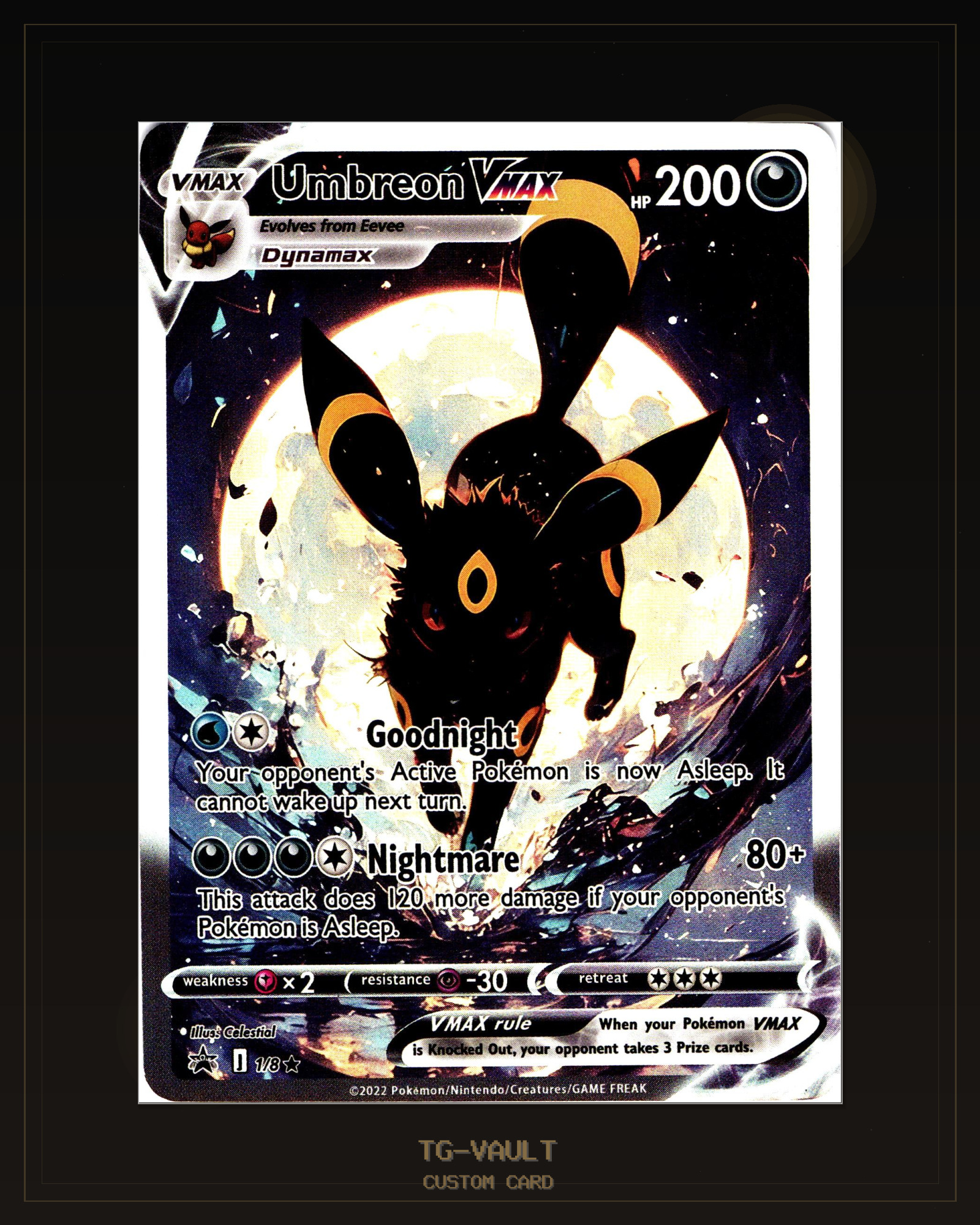 UMBREON - MOON – DARK SERIES UMBREON - MOON – DARK SERIES – verfügbar bei TG Vault