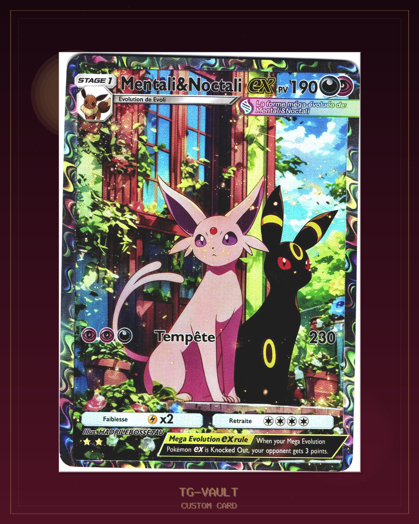 SYLVEON-UMBREON – FULL-ART SYLVEON-UMBREON – FULL-ART – verfügbar bei TG Vault