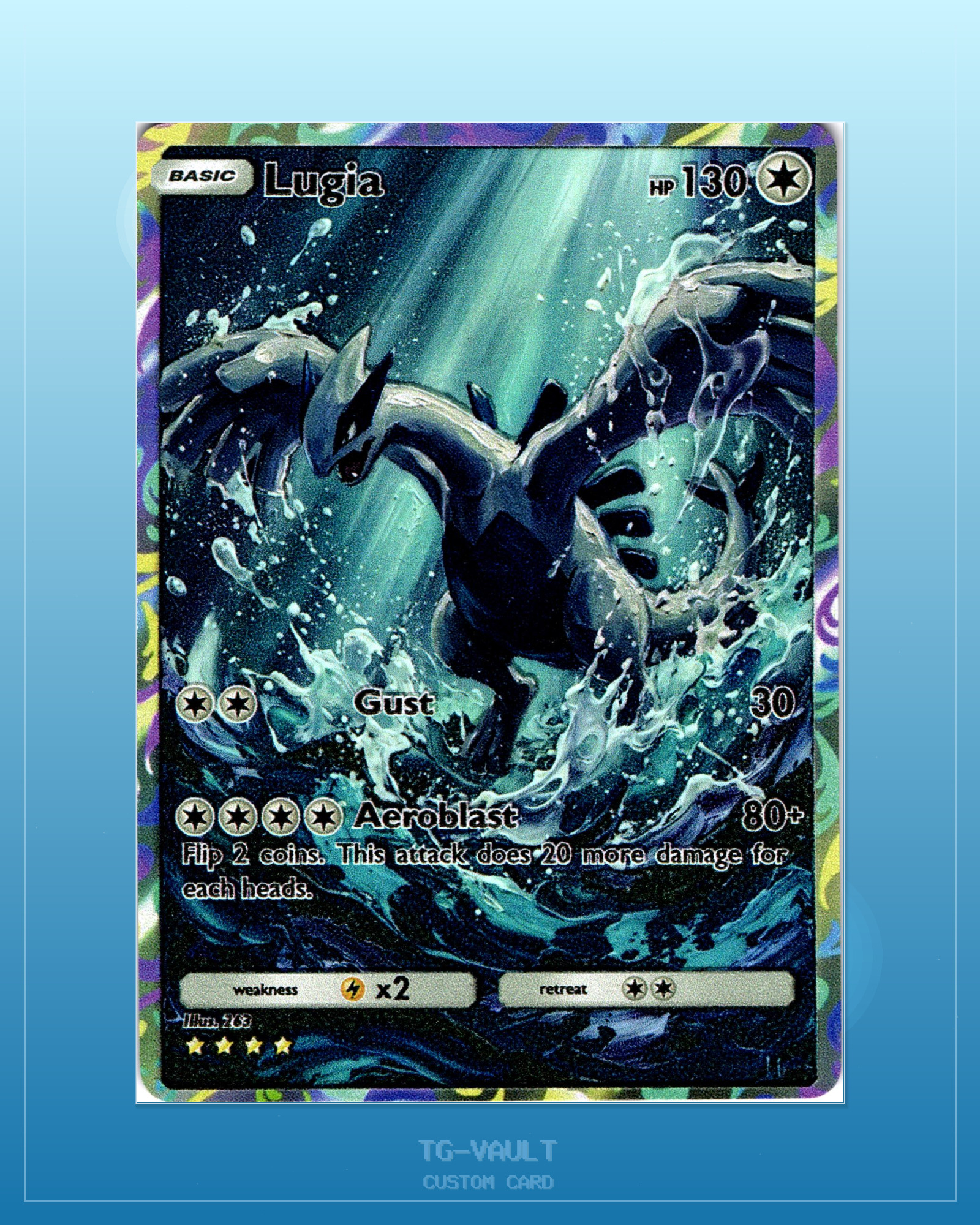 LUGIA-WATER-BLAST – OCEAN-ART LUGIA-WATER-BLAST – OCEAN-ART – verfügbar bei TG Vault