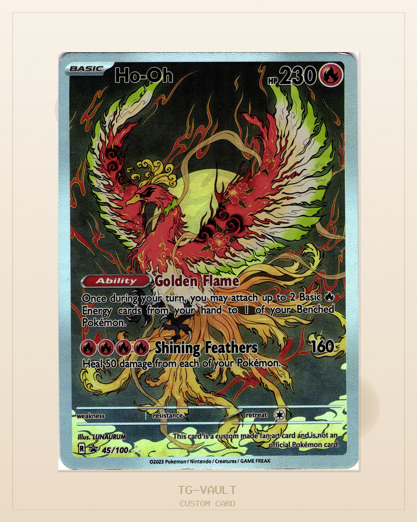 HO-OH – JAPANESE ARTWORK HO-OH – JAPANESE ARTWORK – aktuell ausverkauft bei TG Vault