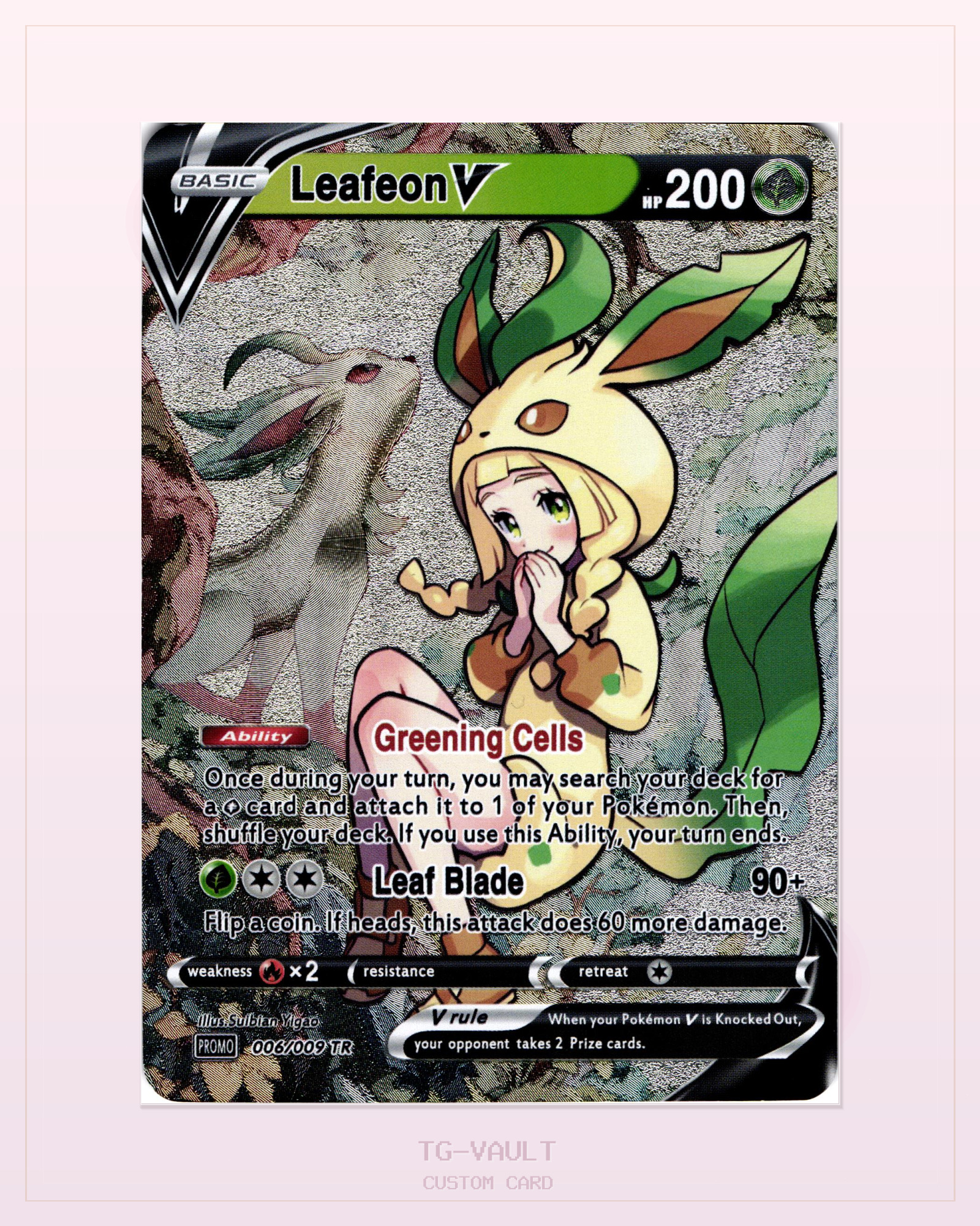 LEAFEON – EEVEELUTIONS-TRAINER LEAFEON – EEVEELUTIONS-TRAINER – aktuell ausverkauft bei TG Vault