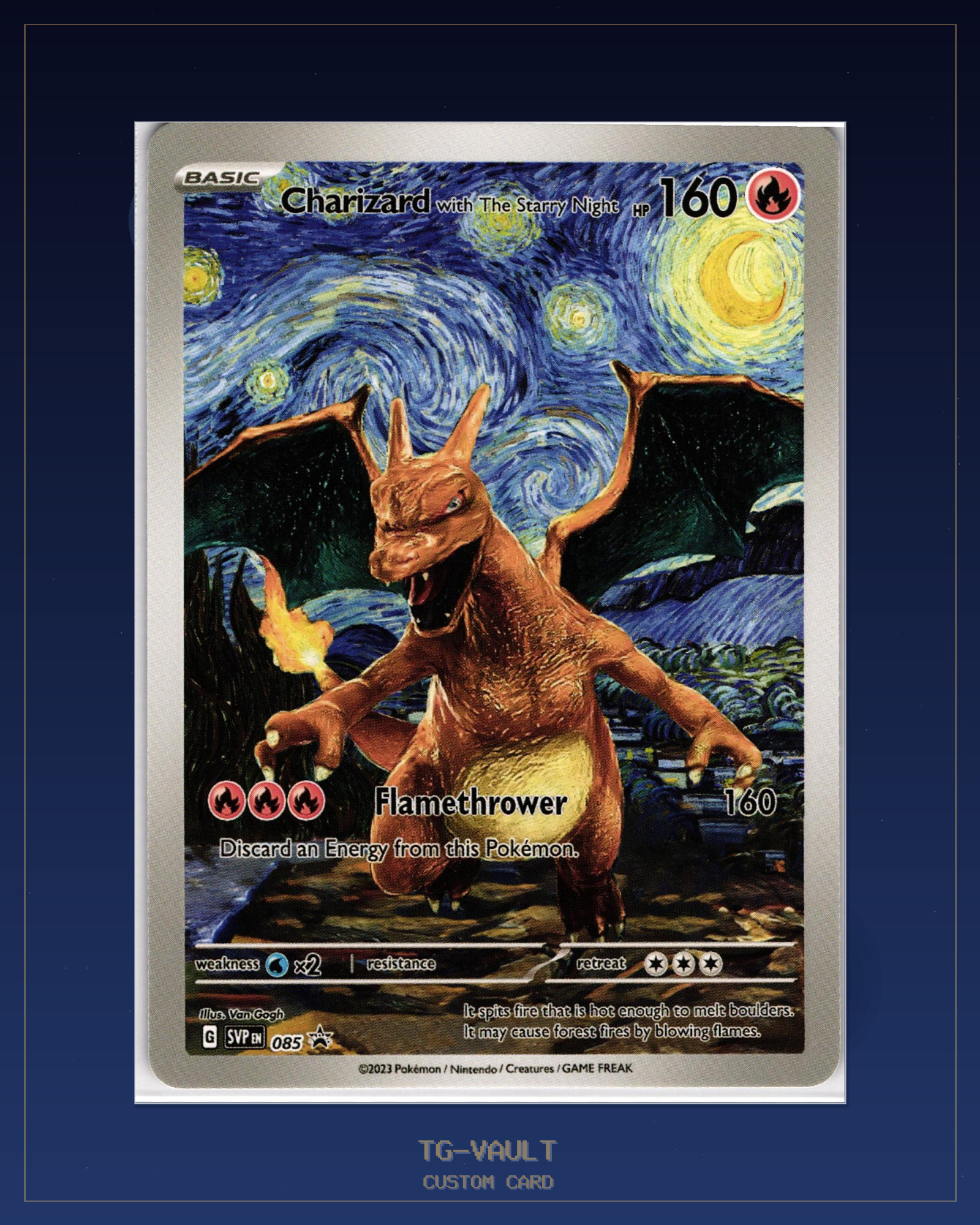 CHARIZARD – STARRY-NIGHT CHARIZARD – STARRY-NIGHT – verfügbar bei TG Vault
