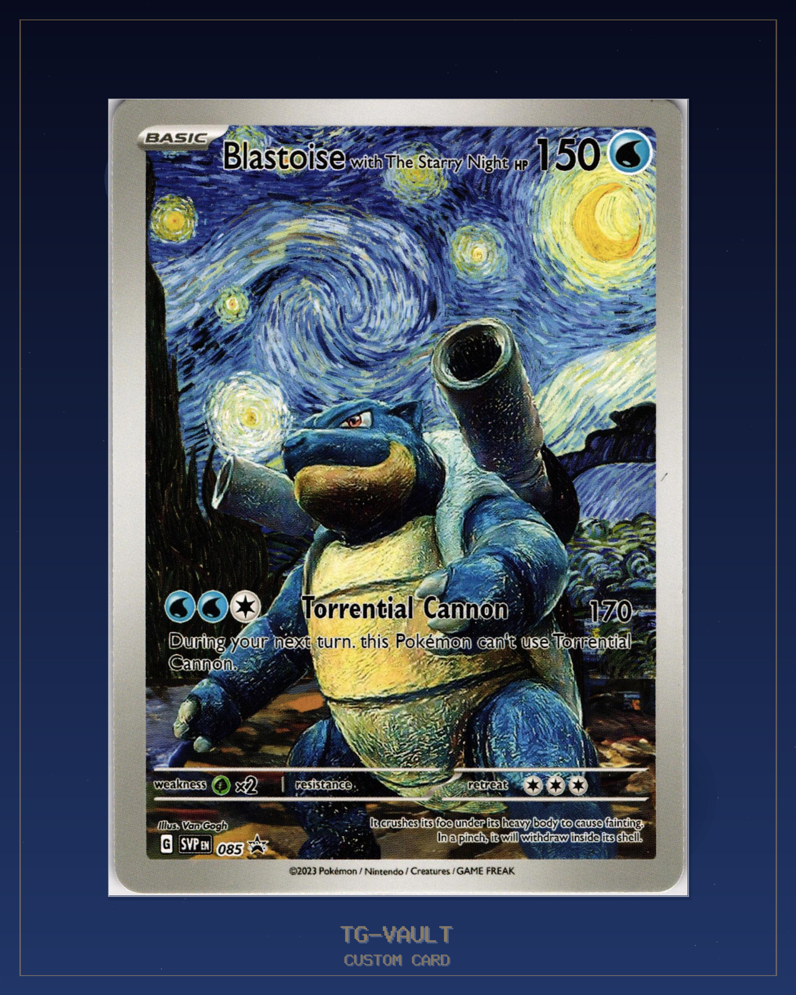 BLASTOISE – STARRY-NIGHT BLASTOISE – STARRY-NIGHT – verfügbar bei TG Vault