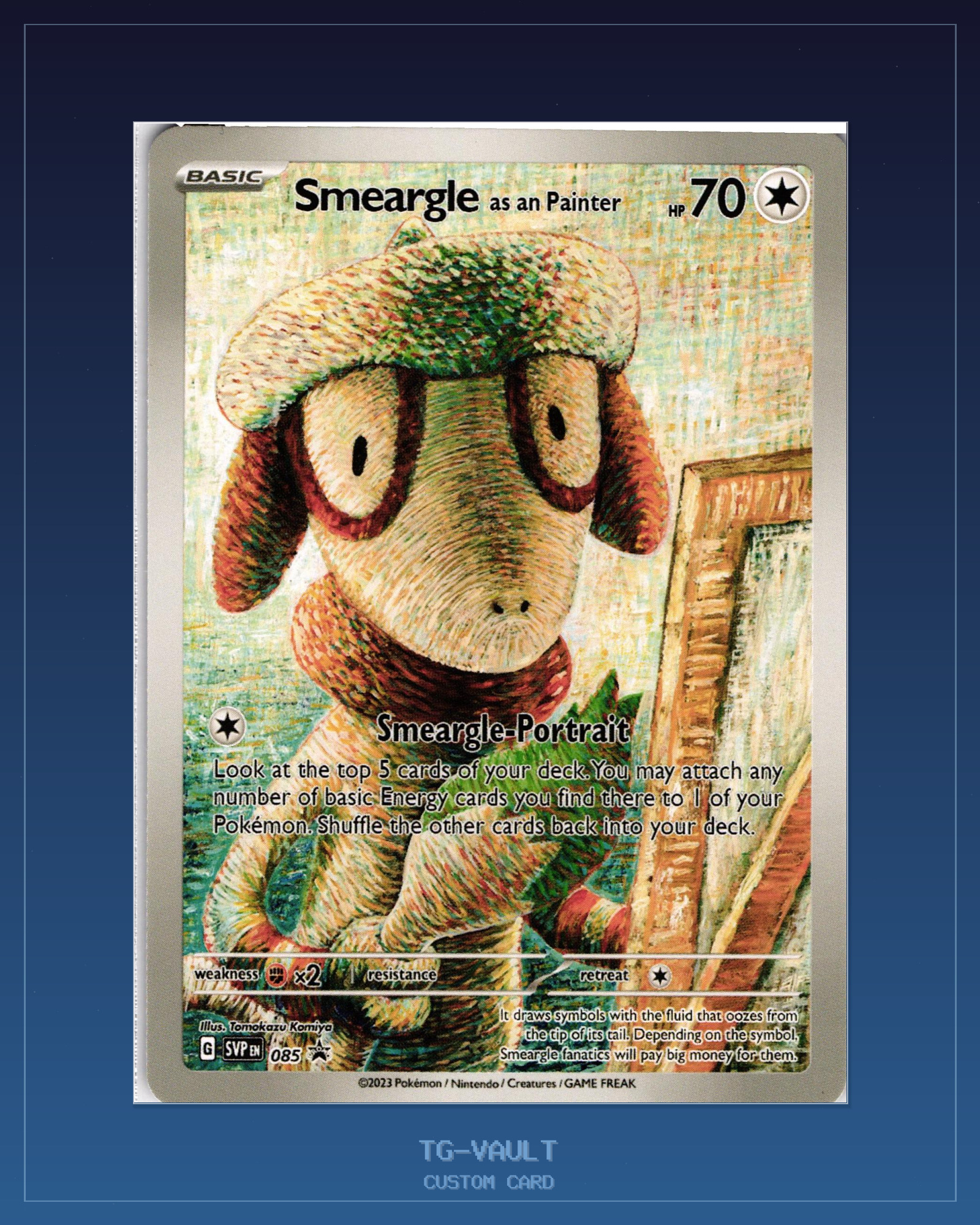 SMEARGLE-PAINTER – VAN-GOGH SMEARGLE-PAINTER – VAN-GOGH – verfügbar bei TG Vault