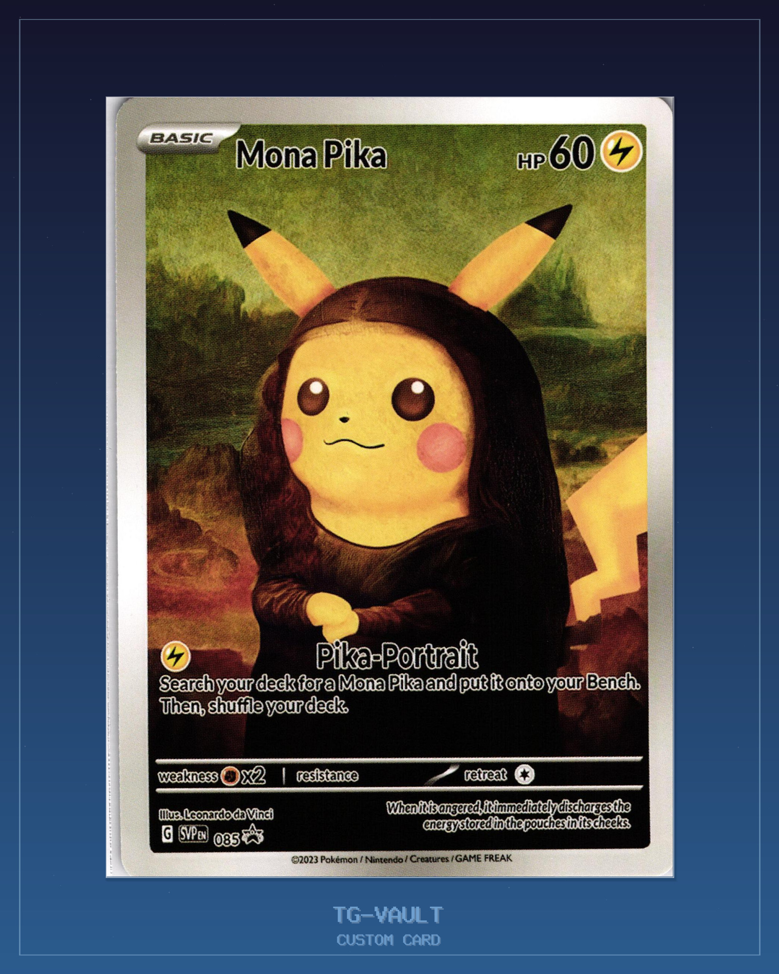MONA-PIKA – VAN-GOGH MONA-PIKA – VAN-GOGH – aktuell ausverkauft bei TG Vault