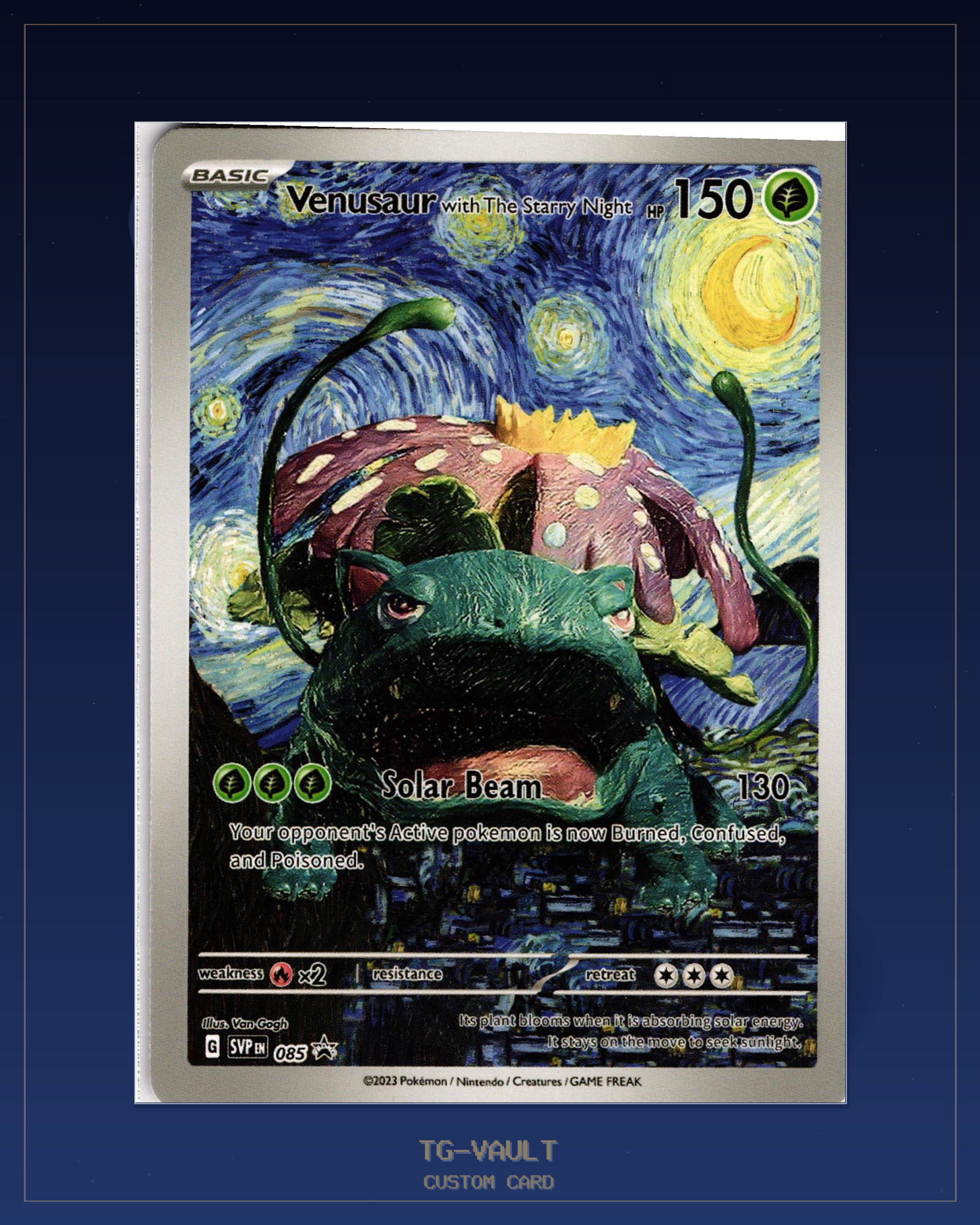VENUSAUR – STARRY-NIGHT VENUSAUR – STARRY-NIGHT – verfügbar bei TG Vault