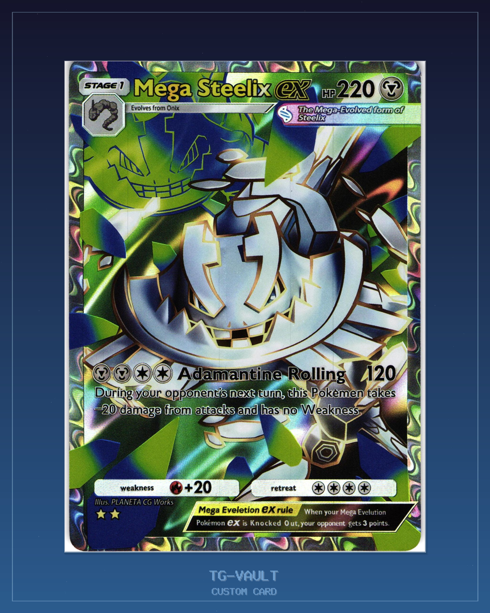 MEGA-STEELIX – TCG-POCKET MEGA-STEELIX – TCG-POCKET – verfügbar bei TG Vault