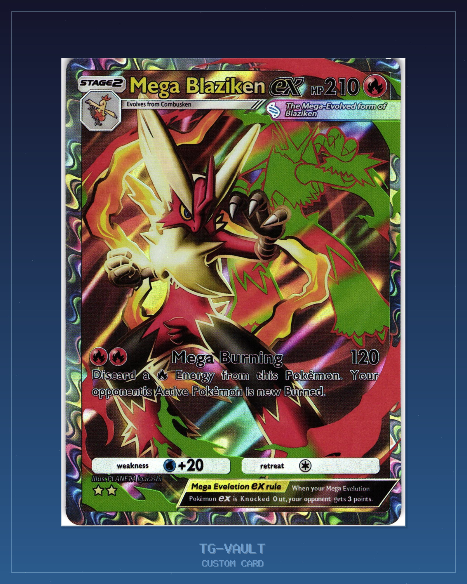MEGA-BLAZIKEN – TCG-POCKET MEGA-BLAZIKEN – TCG-POCKET – verfügbar bei TG Vault