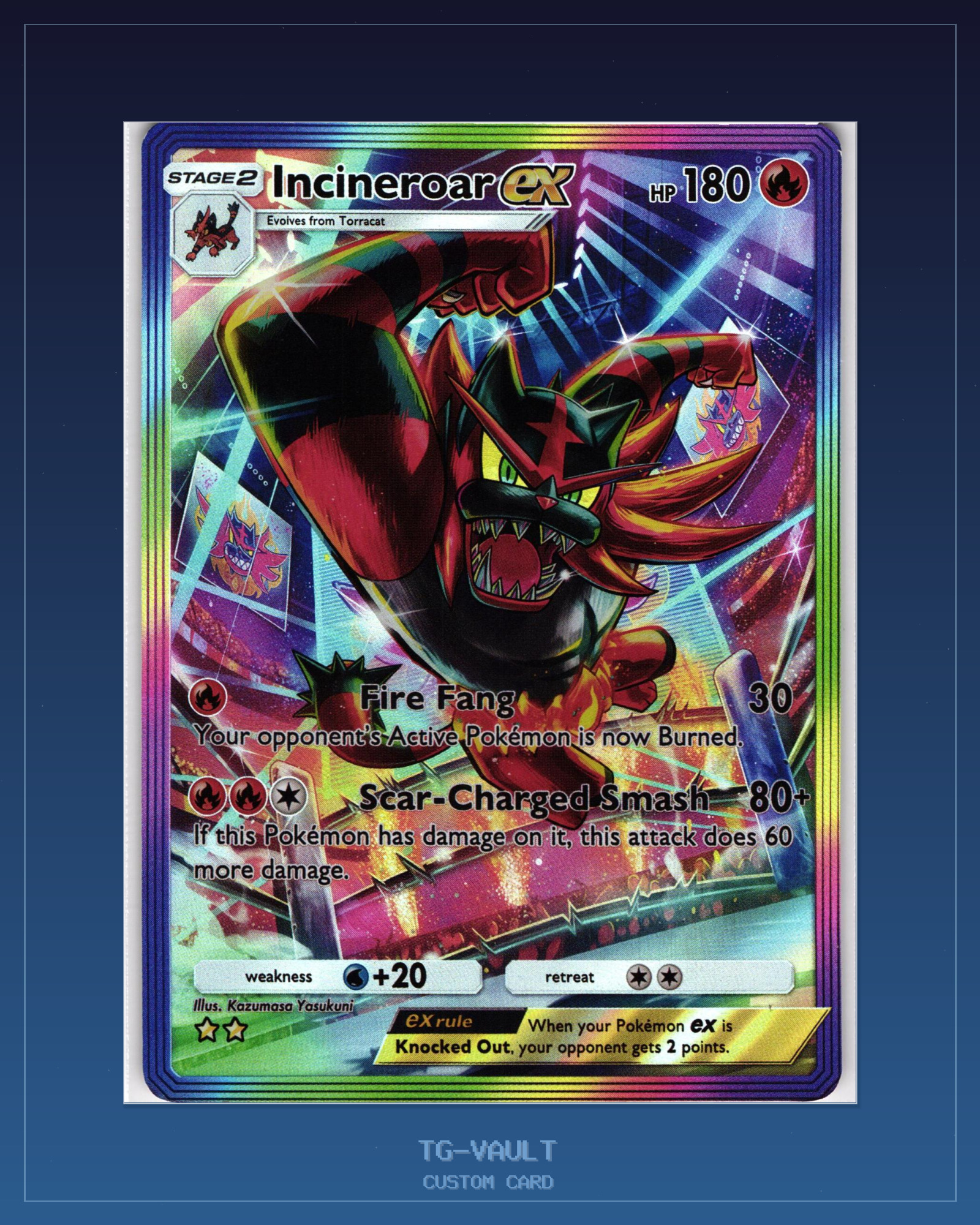 INCINEROAR – TCG-POCKET INCINEROAR – TCG-POCKET – verfügbar bei TG Vault