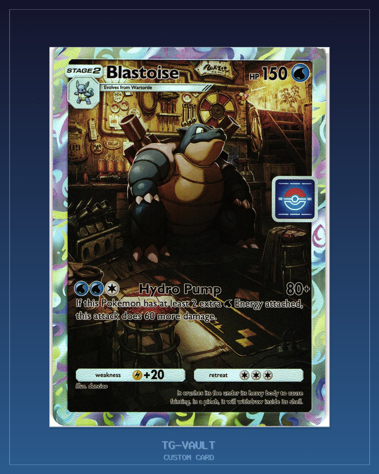 BLASTOISE-STAMPED – TCG-POCKET BLASTOISE-STAMPED – TCG-POCKET – verfügbar bei TG Vault
